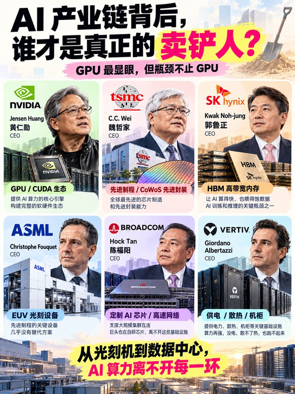 AI产业链背后，谁才是真正的「卖铲人」？