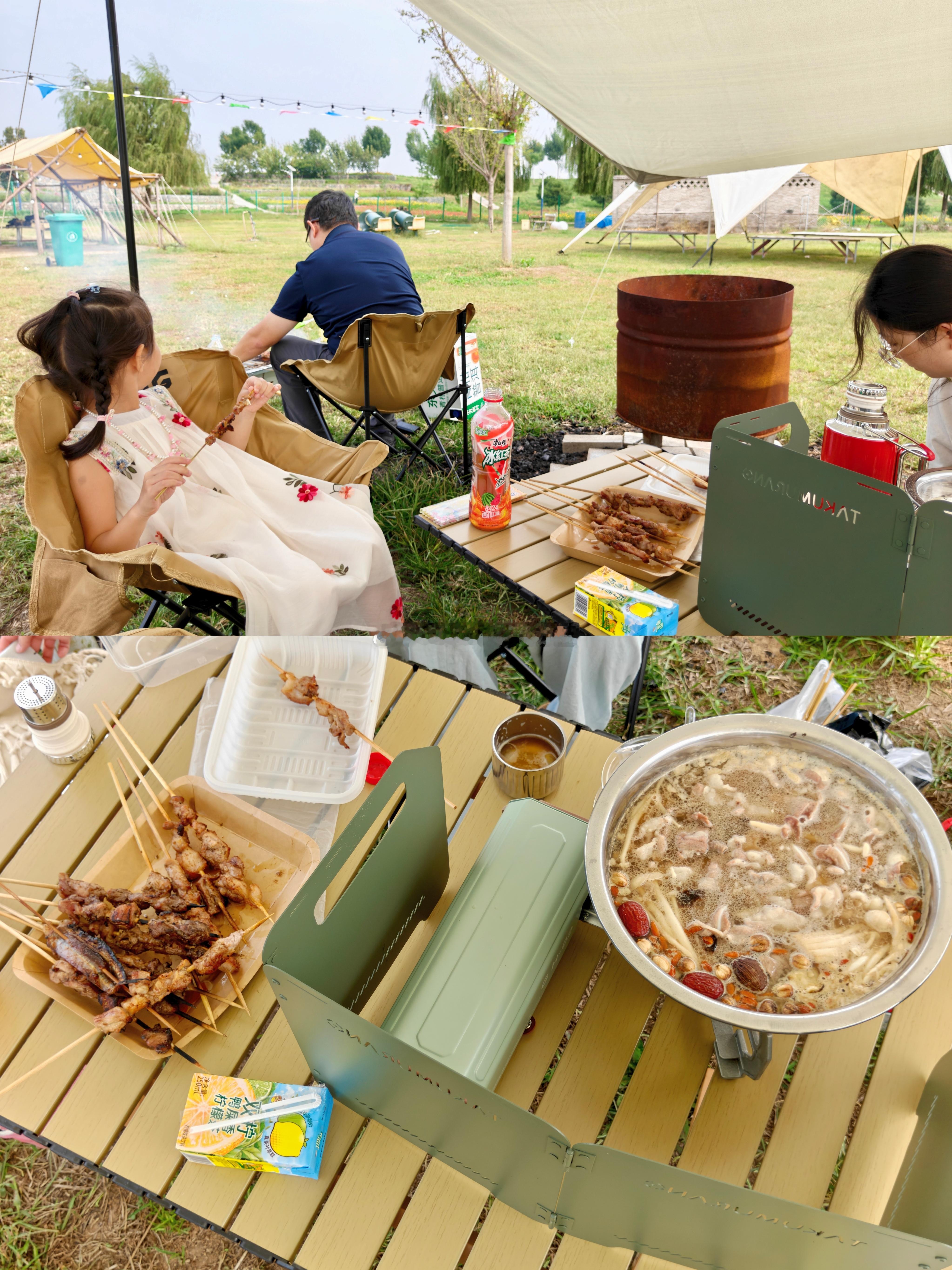 石家庄美食石家庄美食亲子时光 📍石家庄 ₂₀₂₆.₀₉.₂₆【廉州云湖露营基地】🌈 虽然发晚了，但是也要纪念一下26年秋天的第一场露营🏕️时间过的可真快，哥哥参加DS自然探索赛已经第三年了，今年爸爸终于没放鸽子，陪我们一起参加了前两年都是我自己带着他匆匆忙忙的去又匆匆忙忙的回今年还能不紧不慢的一边露营一边参加比赛，太开心了可惜的是本来也给妹妹报了亲子赛，但是她因为脚疼退赛了(我咋看她跟着哥哥跑的挺开心的，也不提脚疼的事了)看哥哥跑完以后，她说明年一定要参加