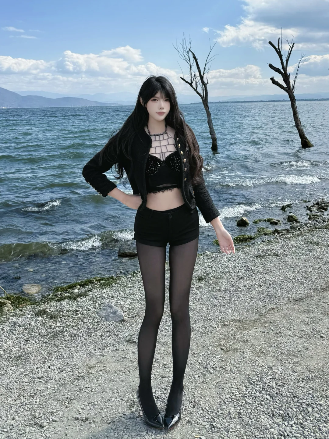 身高183➕在洱海边🌊