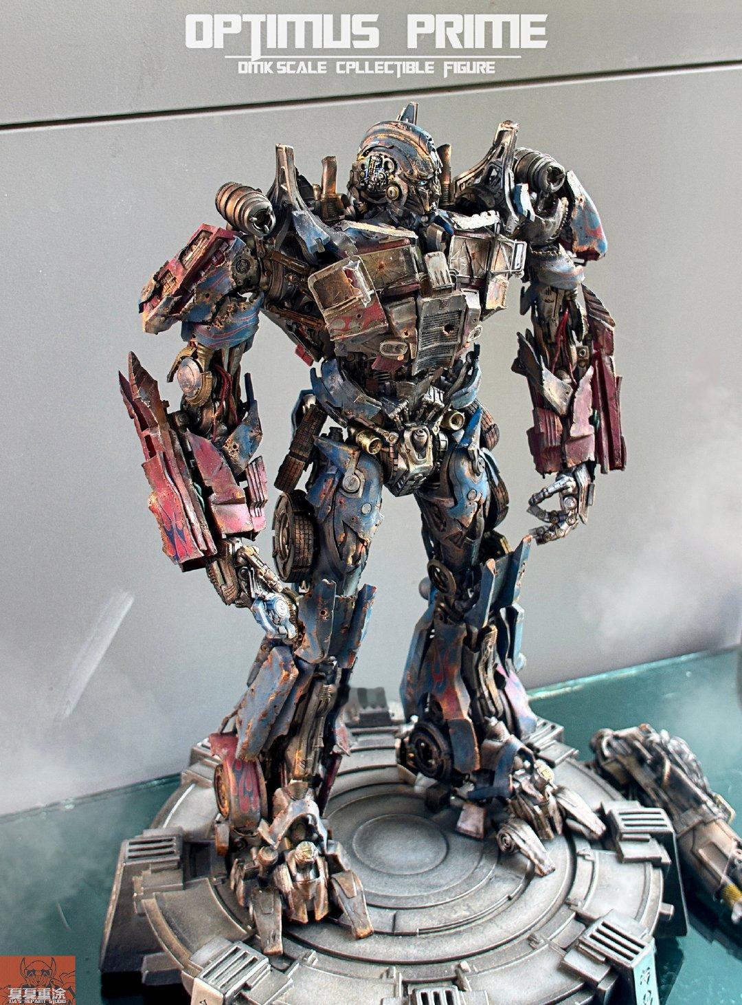 #是日烂胶[超话]##变形金刚##夏夏重涂# 
Optimus prime TF4. ​