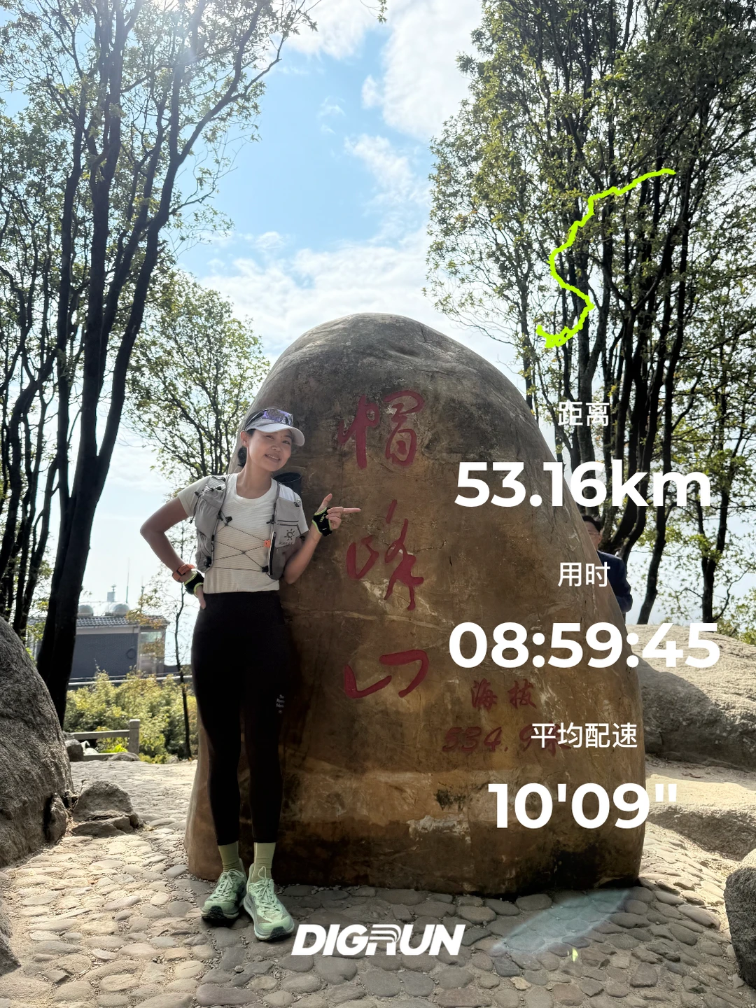 备赛广州100｜第一次完整跑完火帽火53公里