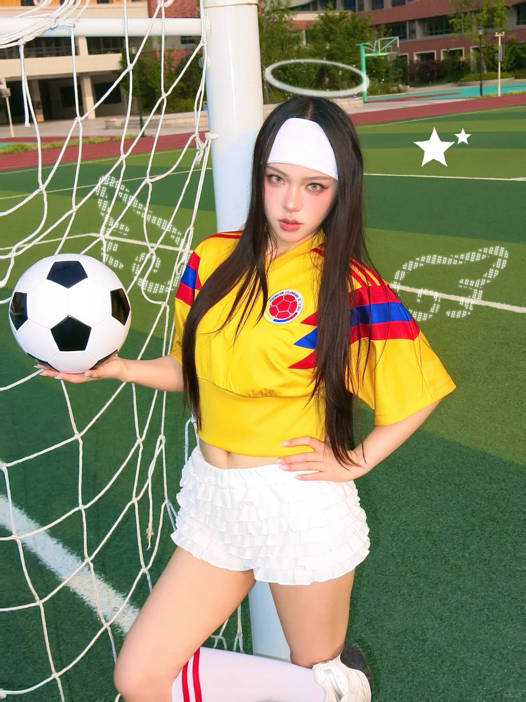 Blokette girl⚽️🏆球场之上 我自有节奏