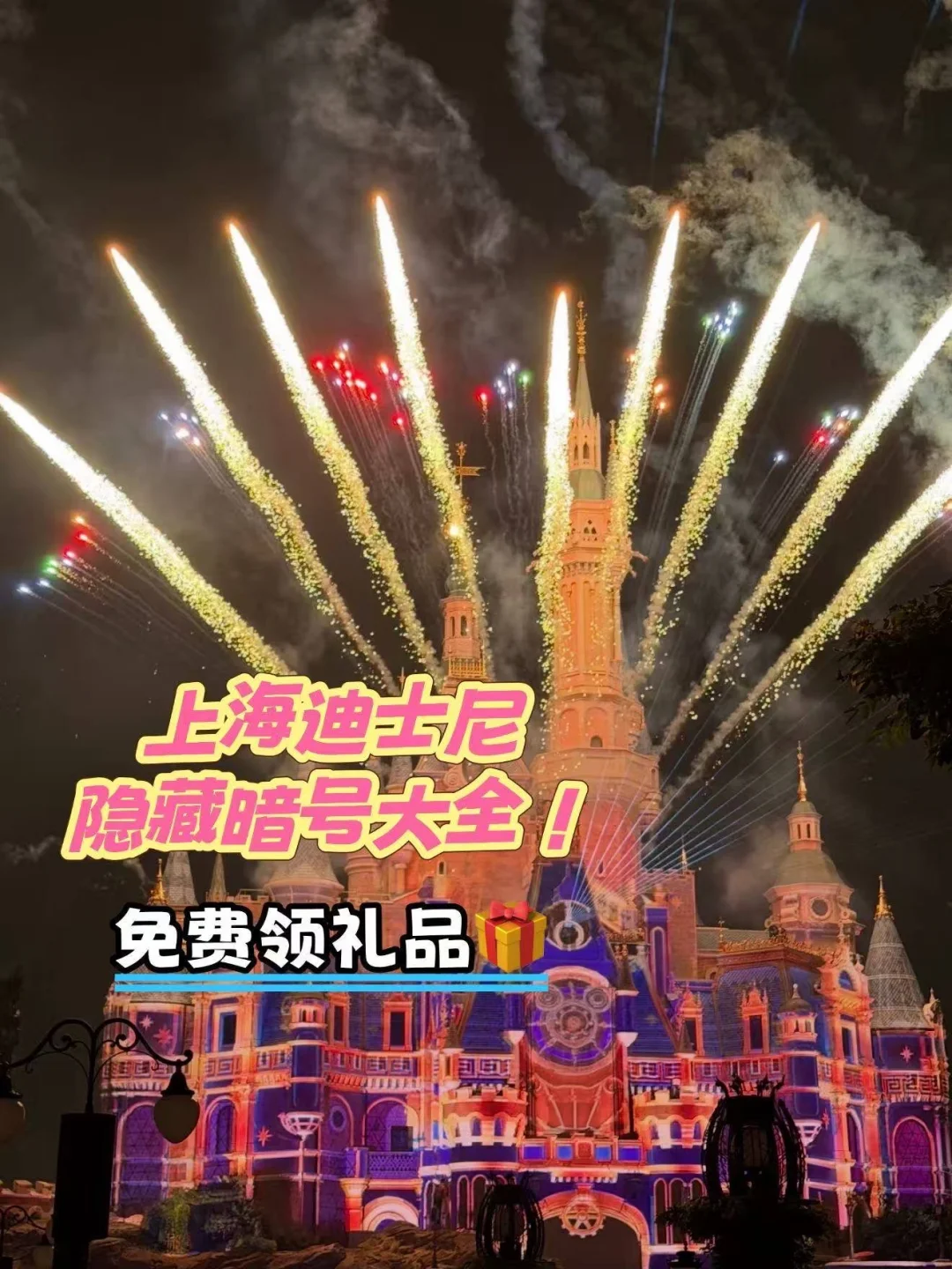 上海迪士尼隐藏攻略✨小众暗号免费领周边🎁