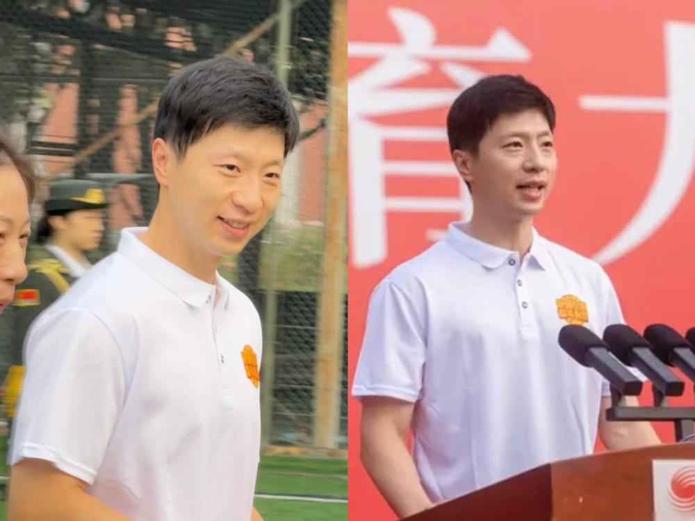 表弟在北体大开学典礼上撞见马龙，回来一直念叨，说这人怎么跟个大学生似的。
37岁，刚拿了博士录取通知书，综合成绩93.6。别人这个年纪发福、油腻、端架子，他穿件白T恤，一路跟学生击掌，笑得眼睛弯弯的。
硕士早读完了，运动训练与竞赛方向。台上自我介绍就一句：我是2026级博士新生马龙。
同场的还