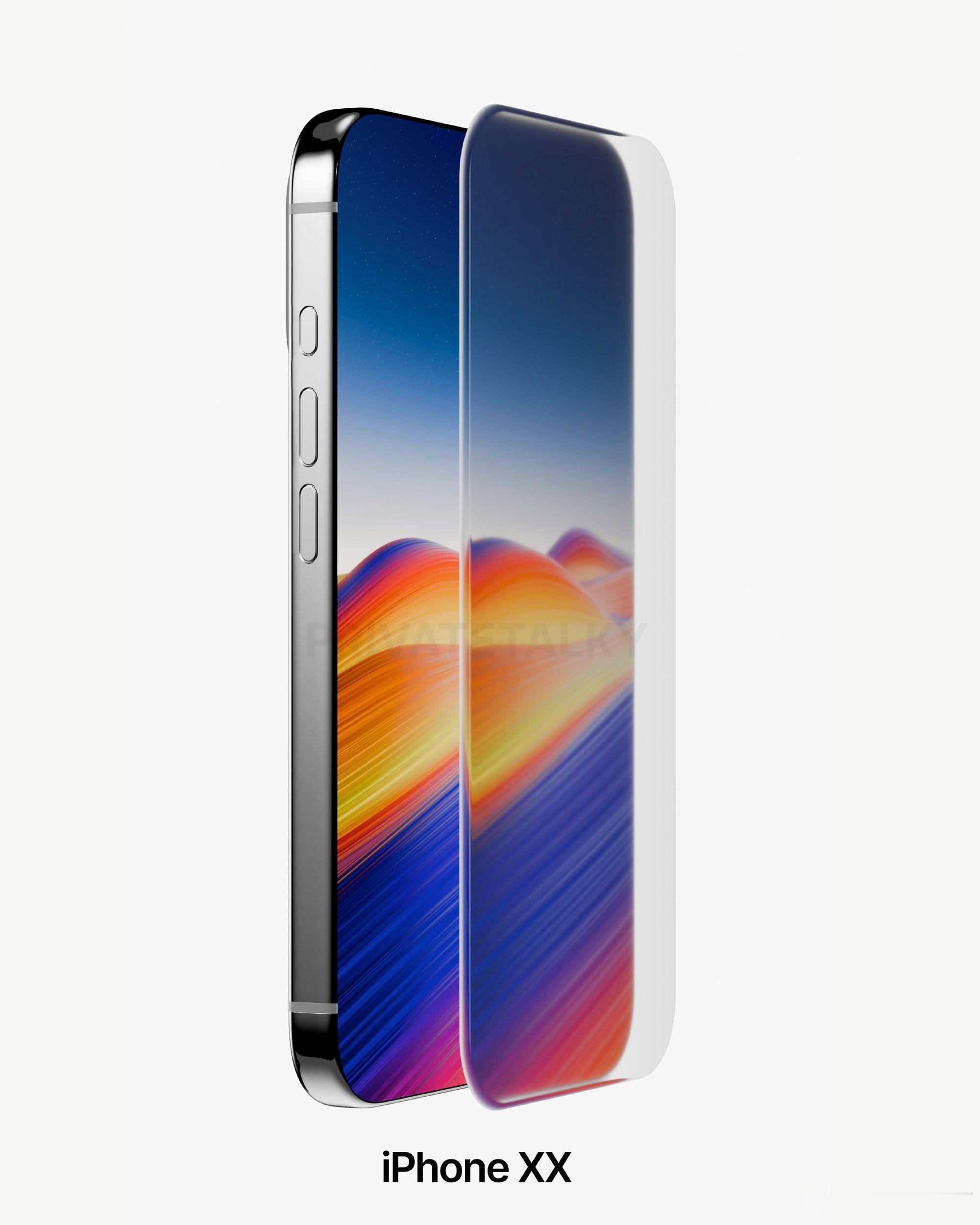 20 回归玻璃机身：四微曲屏 + 屏下 Face ID，告别刘海 20...