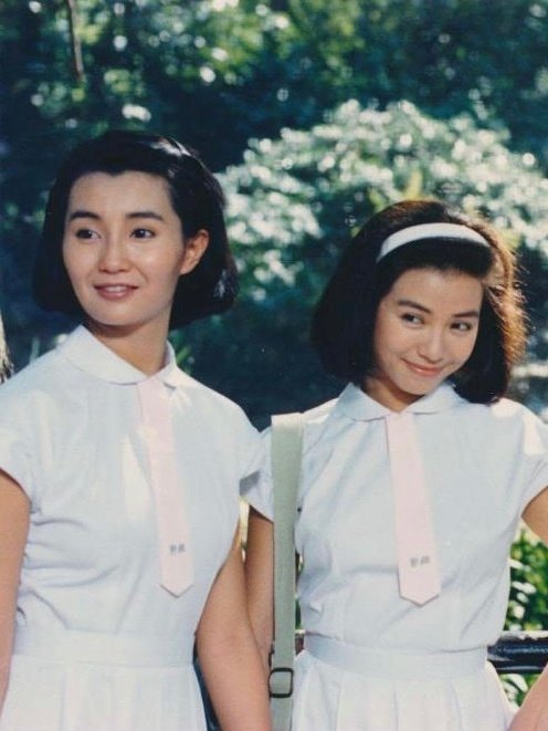 1987年，《流金岁月》中的张曼玉与钟楚红。 ​