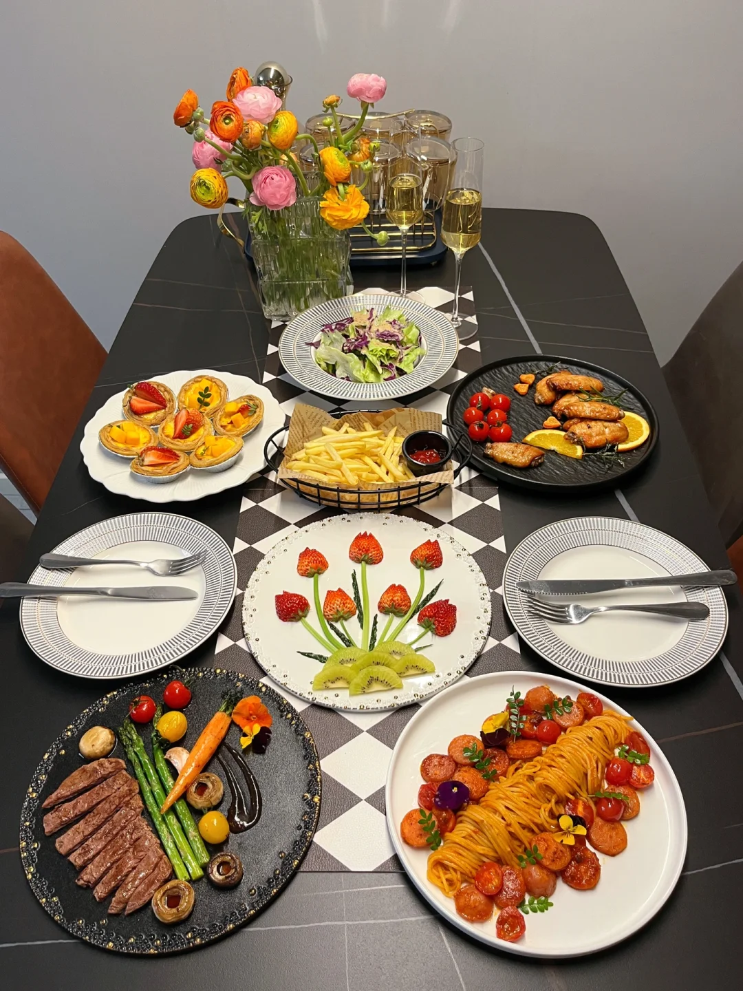 仪式感西餐 | 在家也能享受浪漫