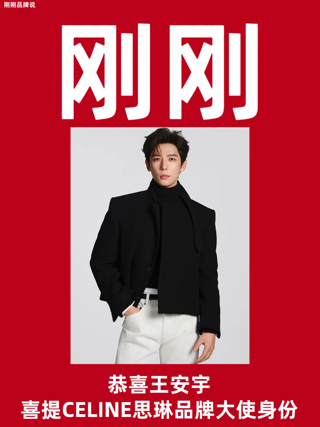 恭喜王安宇！喜提CELINE思琳品牌大使身份