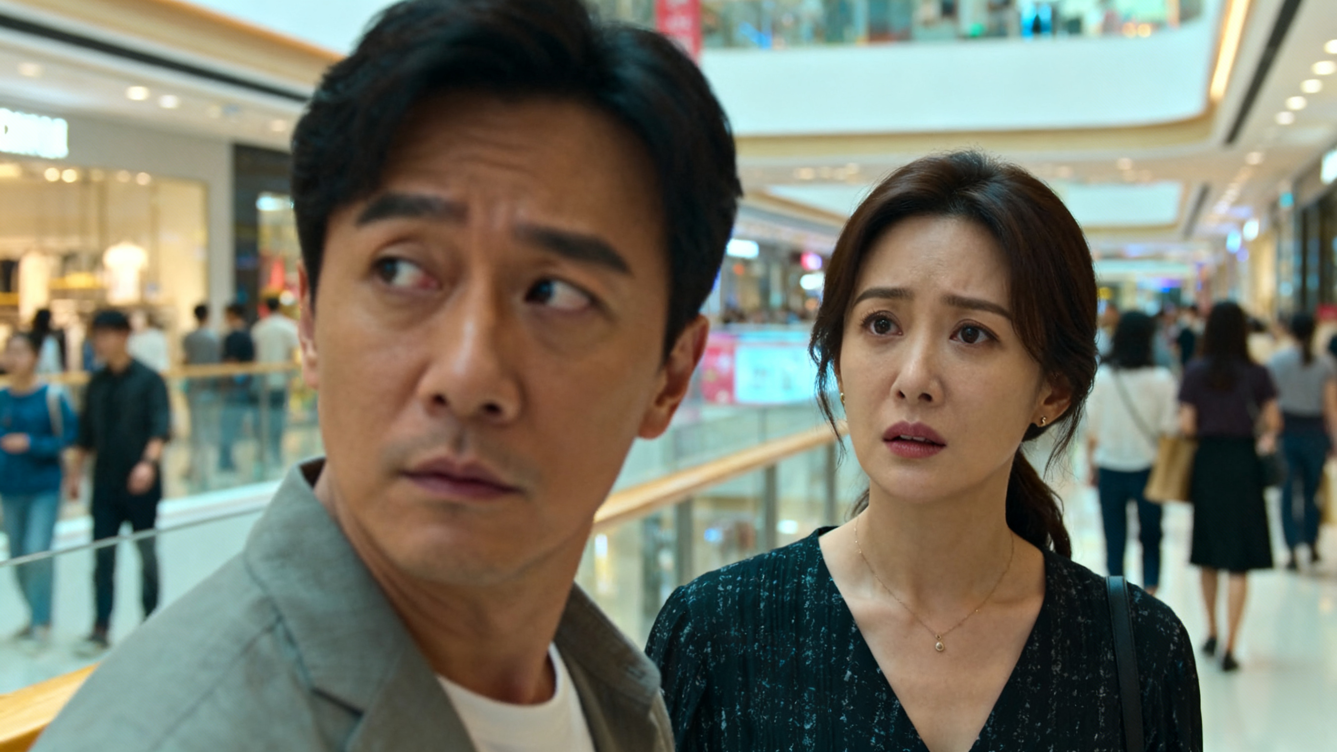 逛商场撞见老公给前女友买衣服，我要条裙子他却嫌贵：婚姻里的“双标”，才...