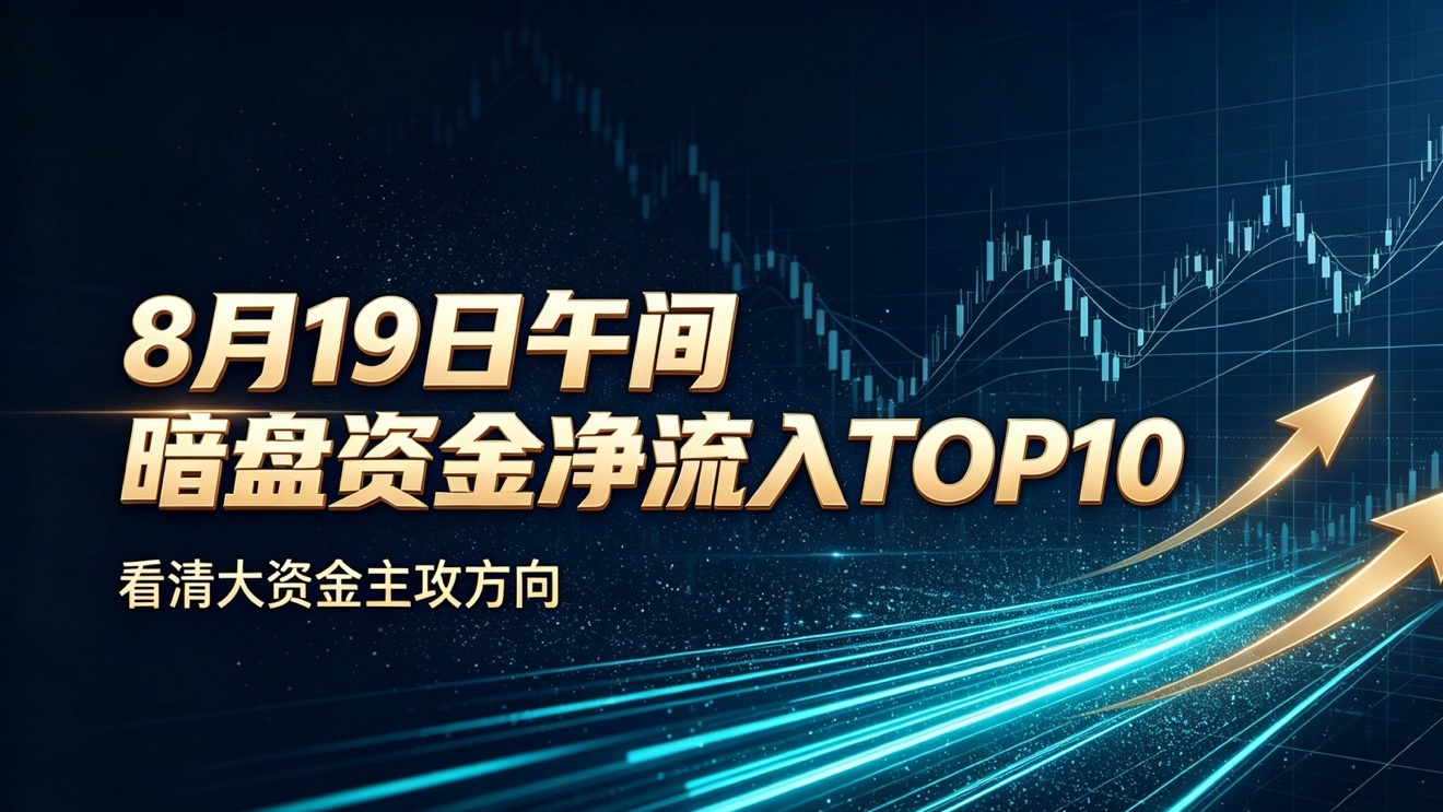 8月19日午间暗盘资金净流入TOP10🔥

1. N宇树‑W｜7.02亿｜人工智能、机器人

2. 多氟多｜3.93亿｜PVDF、化工原料

3. 山东黄金｜2.88亿｜贵金属

4. 利通电子｜2.29亿｜毫米波、英伟达概念

5. 恒逸石化｜2.23亿｜炼化及贸易

6. 金牛化工｜2.15亿｜煤化工、化工原料

7. 中国软件｜1.97亿｜华为欧 ​