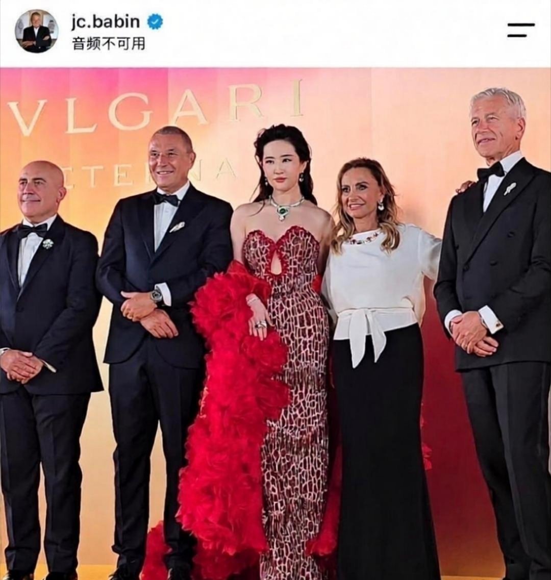 宝格丽总裁不会为你p图 ​