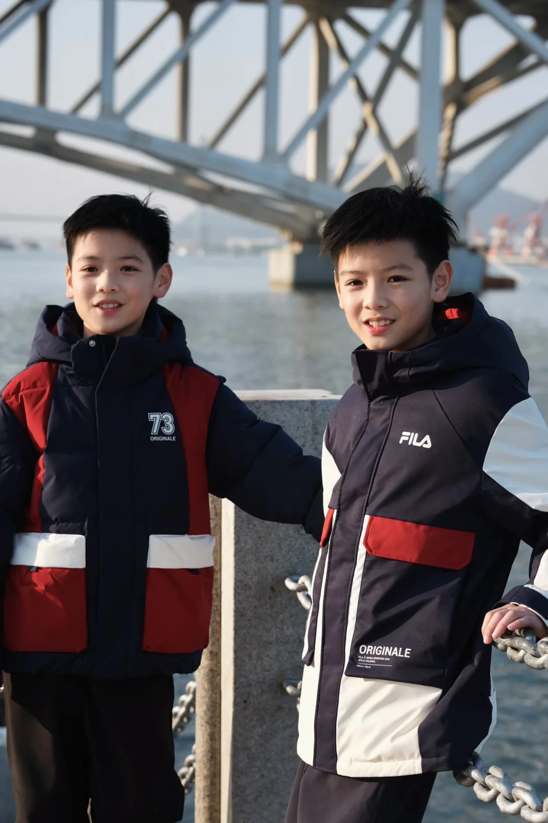 假装在悉尼｜兄弟俩的同色系穿搭太出片了！