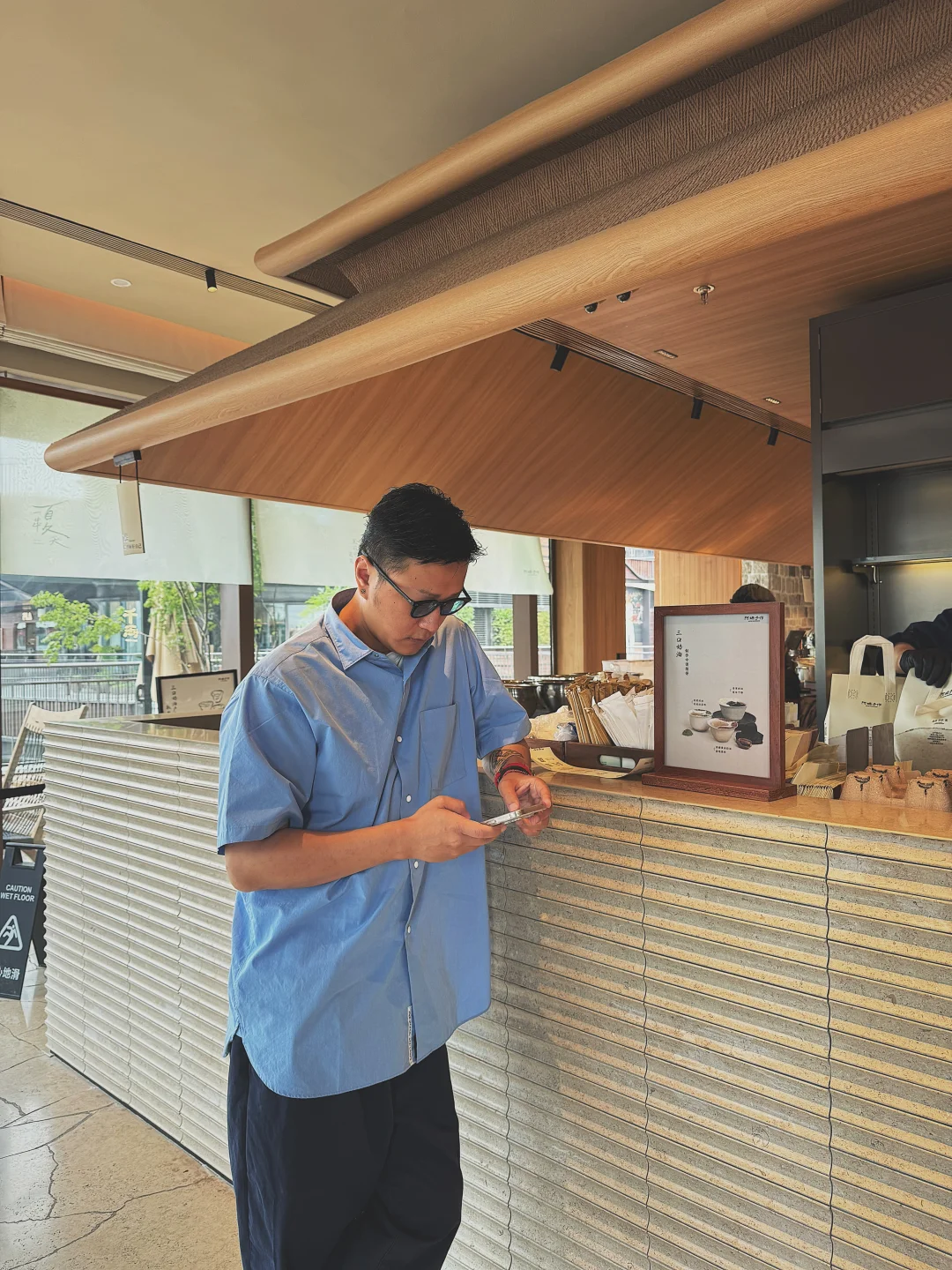 OOTD｜蓝色除了天空和海洋 还有nanamica