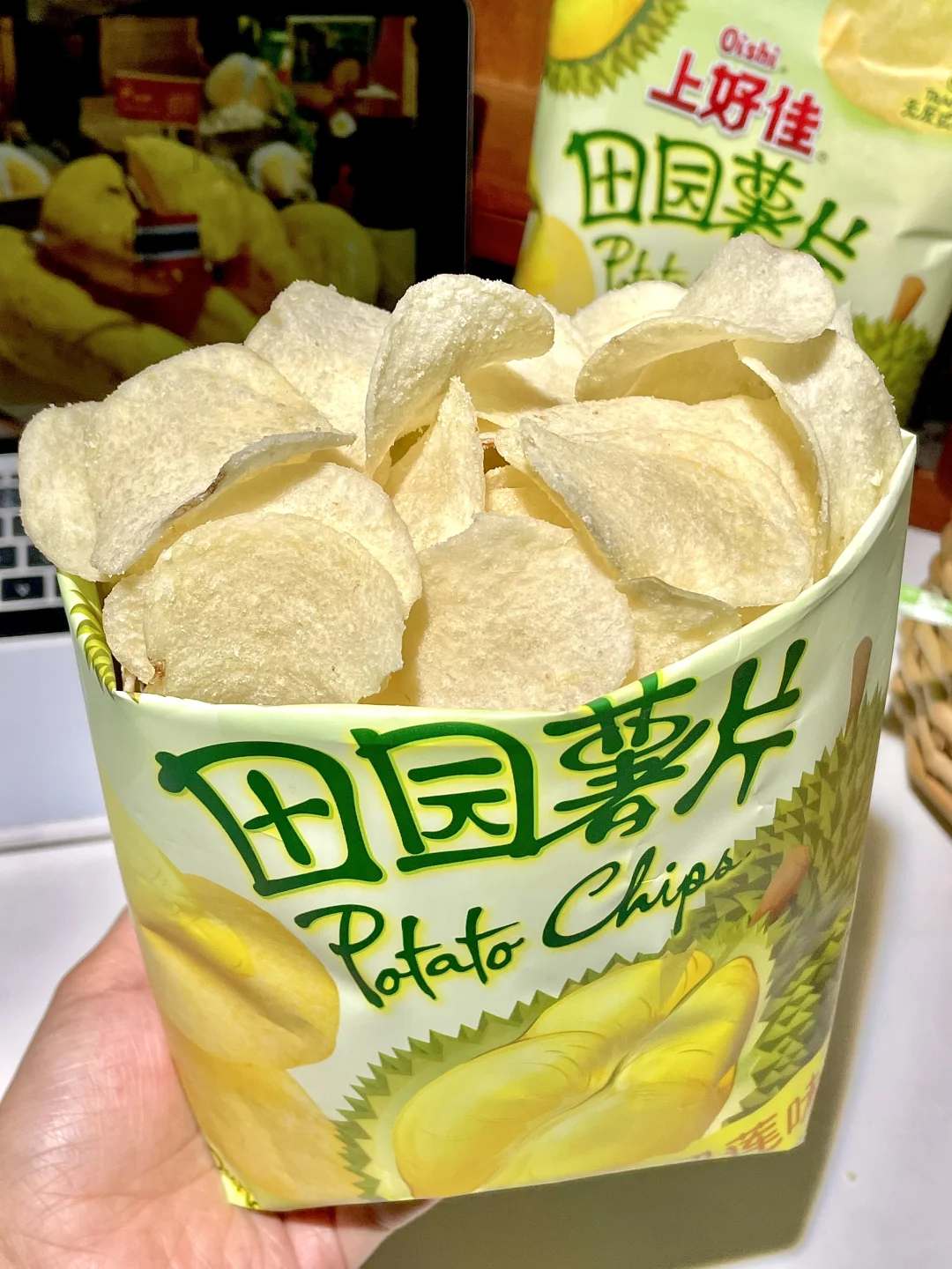 我承认……研究出这个薯片的人吃商极高！！