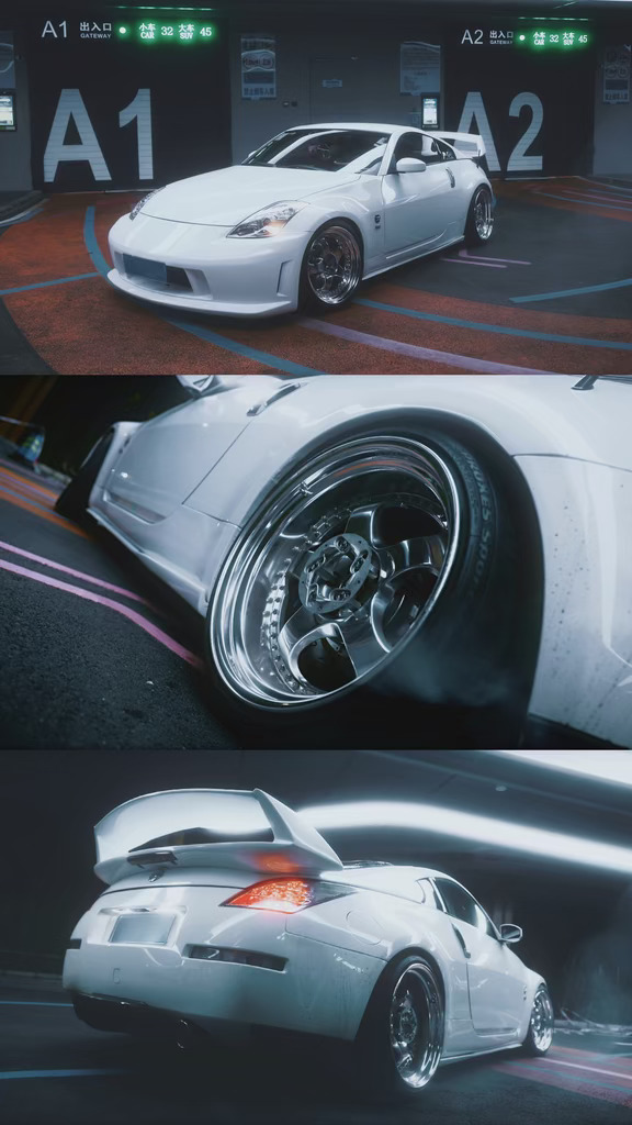 Pure White 350Z&超级白
