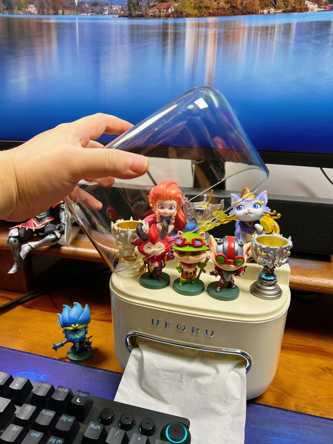 手办纸巾盒！很实用啊！