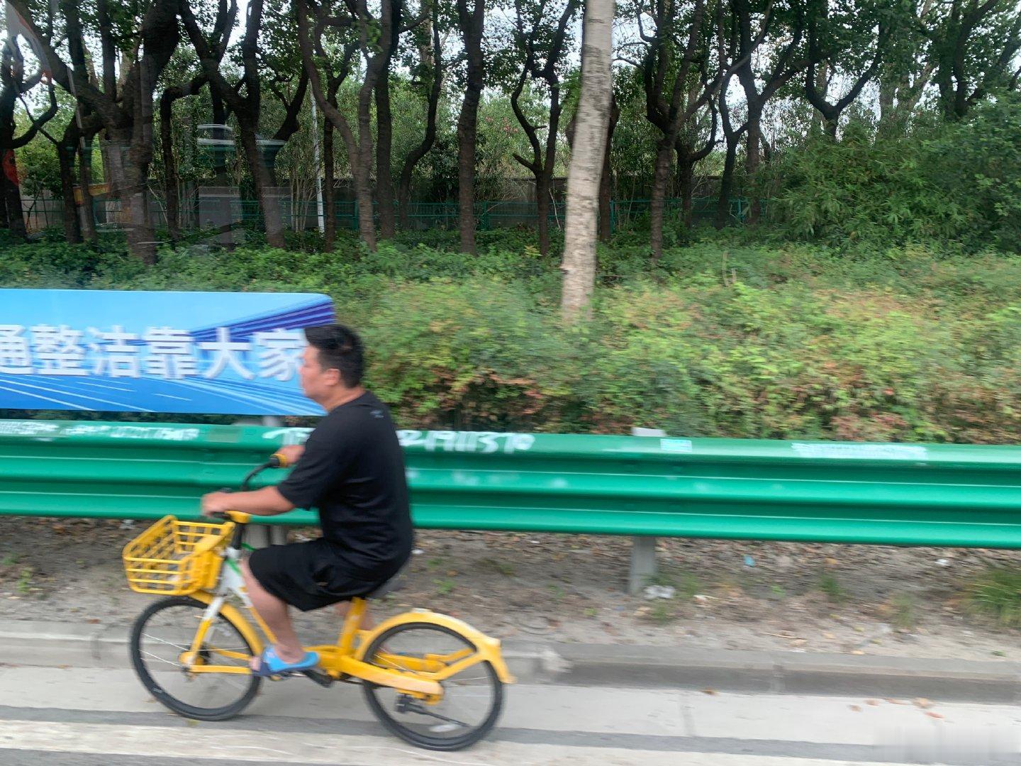 共享单车骑上S20 外环高速。往嘉善的班车上看到两辆很不寻常的轿车[围观] ​