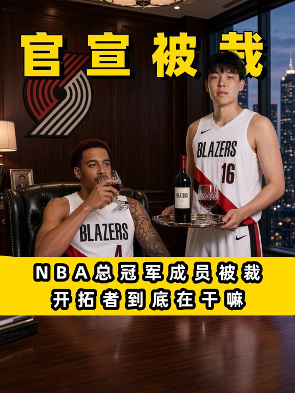 前NBA总冠军成员被裁，开拓者到底在干吗？