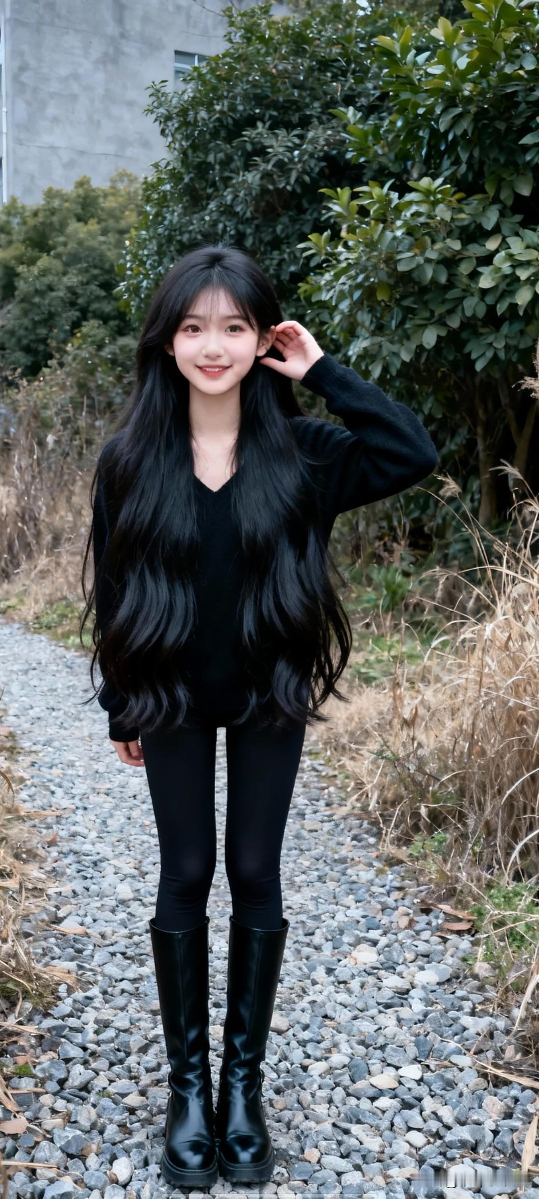 黑色系，永远不会落伍。