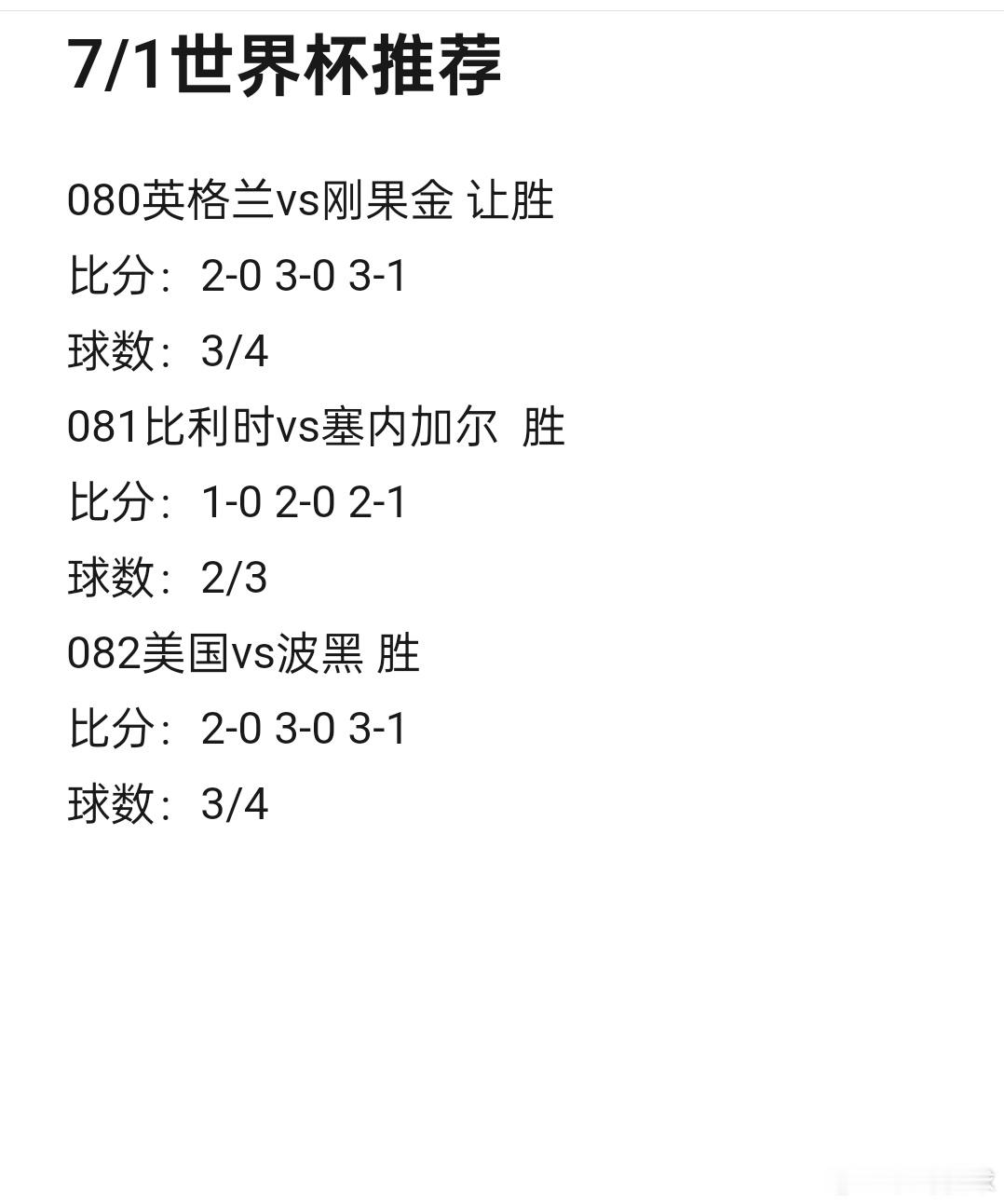昨日预测方向，比分，进球数全对[给力][给力][给力] 店铺稳串也是拿...