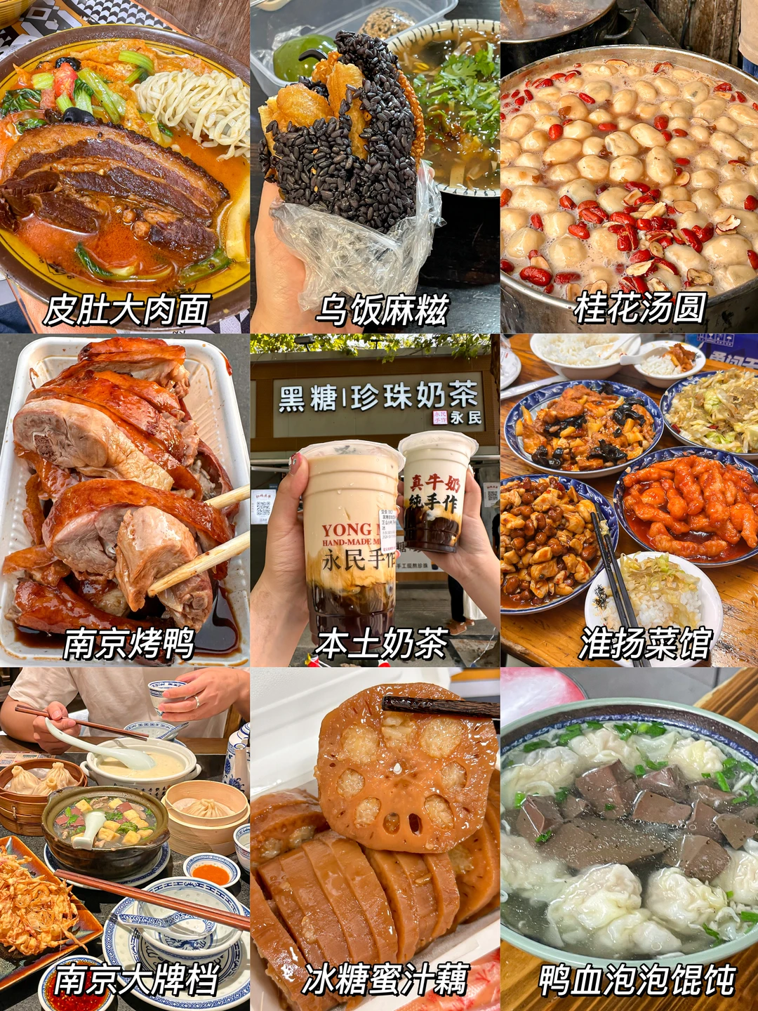 南京也太好吃了吧！！三天吃了21顿…不踩雷！！