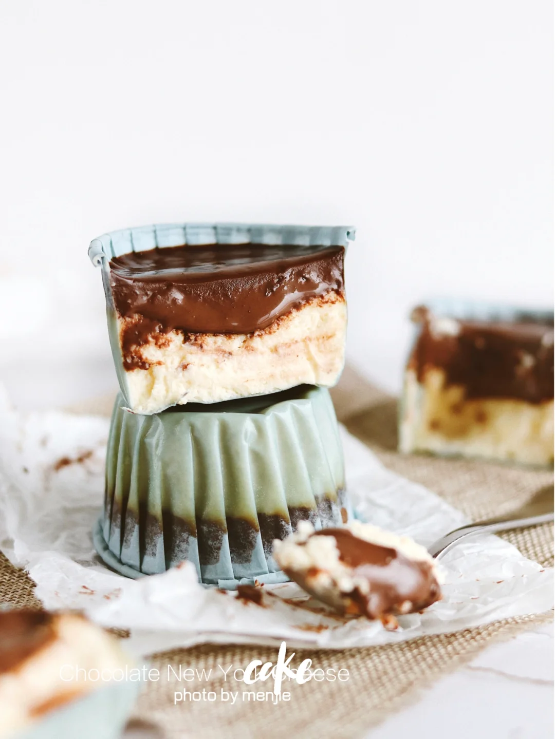 🤩生巧纽约芝士蛋糕｜吃上一口幸福感爆棚