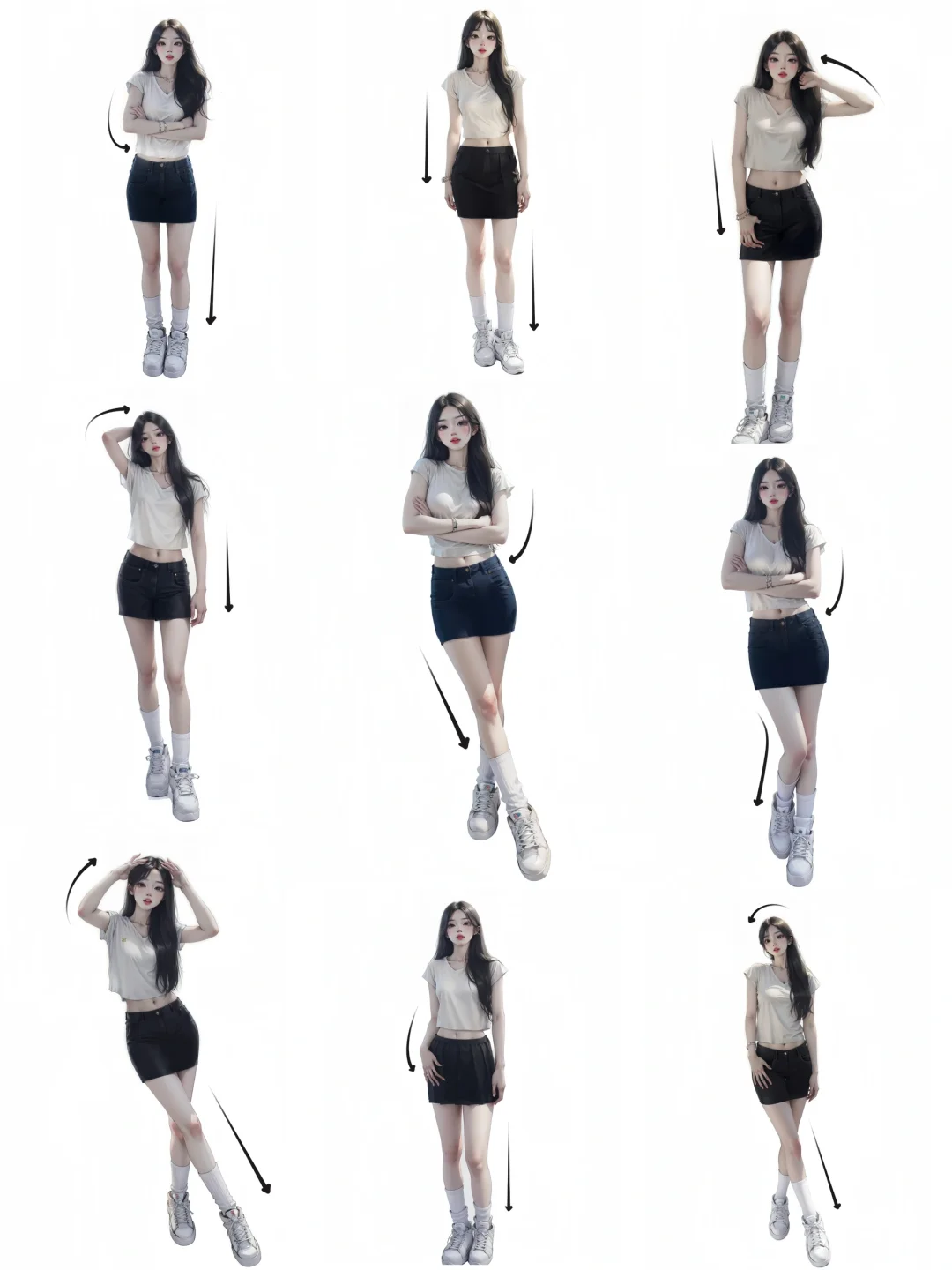 i 人小幅度拍照姿势来啦～假期出游拍起来！！