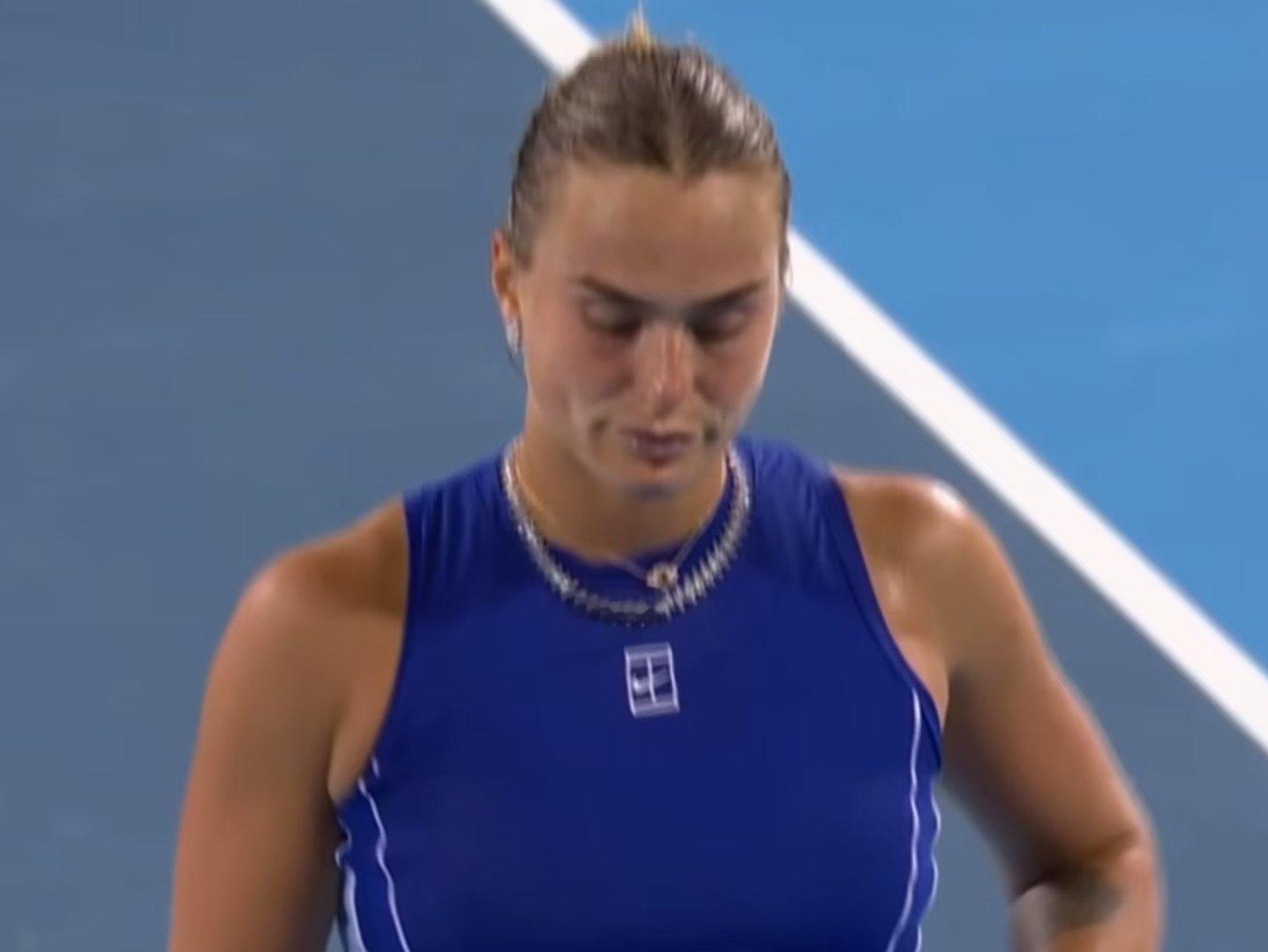 WTA1000辛辛那提站女单第四轮，萨巴伦卡0-2不敌贝莱克，止步16...