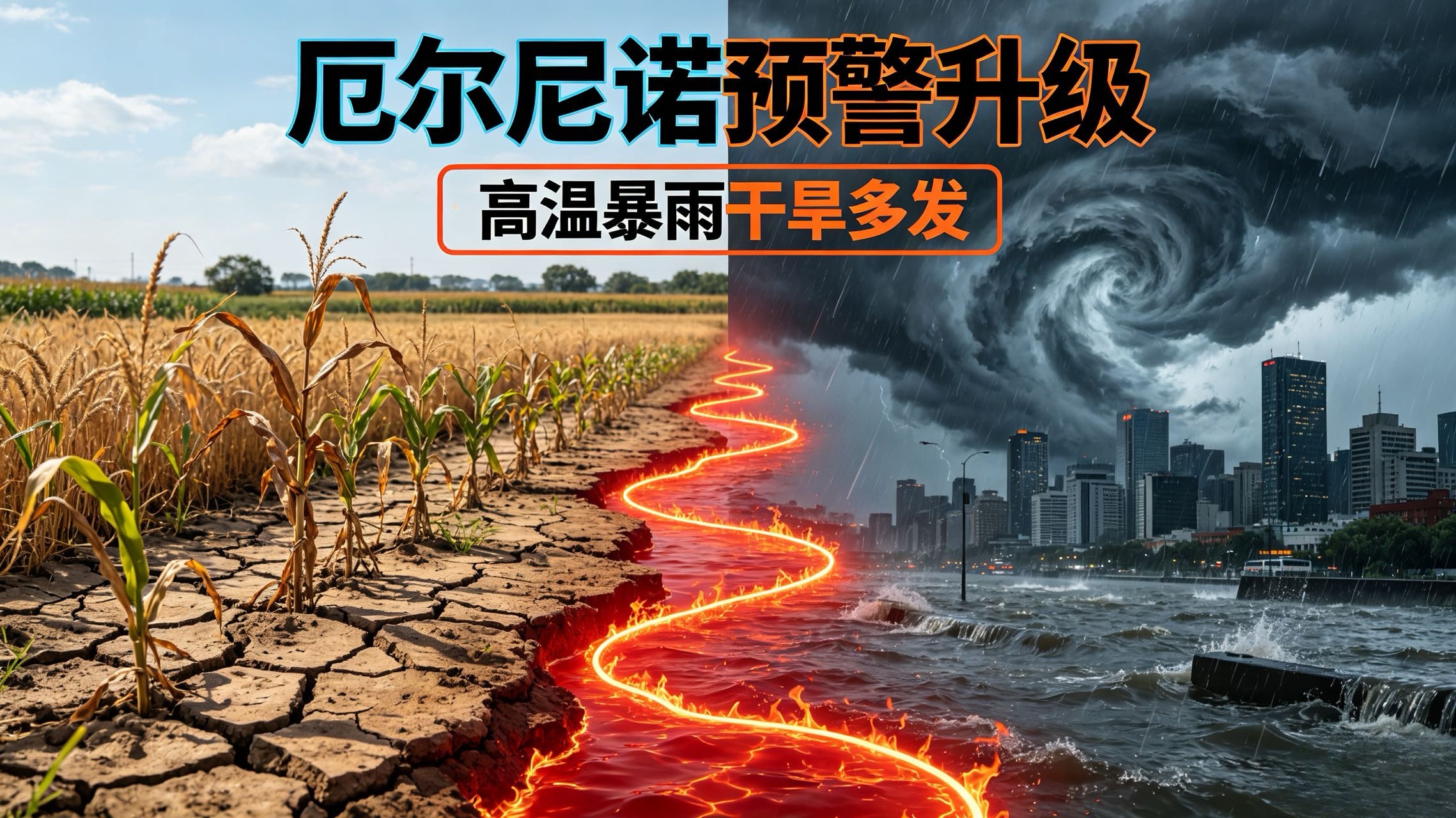预警！超强厄尔尼诺来袭，极端天气或将持续到明年

最新全网爆火预警来了！世界气象组织正式官宣：超强厄尔尼诺已经成型，年底达到峰值，影响至少持续到2027年。这是近几十年罕见的强气候事件，全球极端天气风险全面升级，瞬间冲上全网热搜榜首。

很多人疑惑，厄尔尼诺到底有多强？数据显示，本次太平洋海水异常升