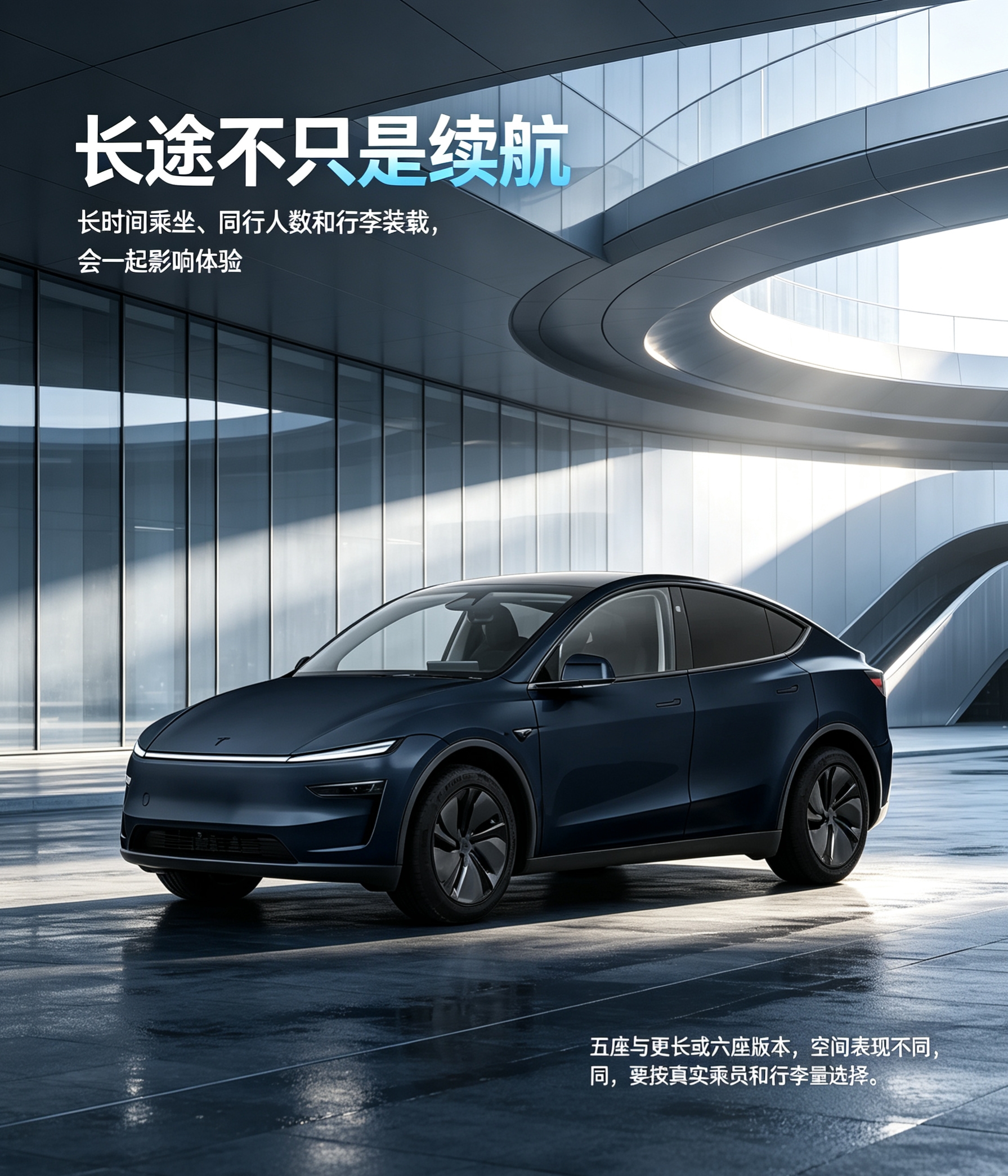 特斯拉 Model Y 的长途讨论，并不只围绕续航。长时间乘坐是否舒适、同行人数是否需要更多座位、行李能否装下，都会影响出行体验。五座版本与更长或六座版本的空间表现不同，家庭用户尤其要按真实乘员数和行李量筛选。补能条件也值得提前规划，避免把长途出行简化成单项续航对比。【来自懂车帝车友圈】