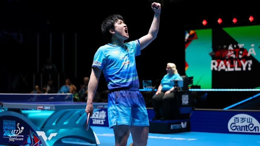 张本智和张本智和20260510【2026世界乒乓球锦标赛团体赛】日本...