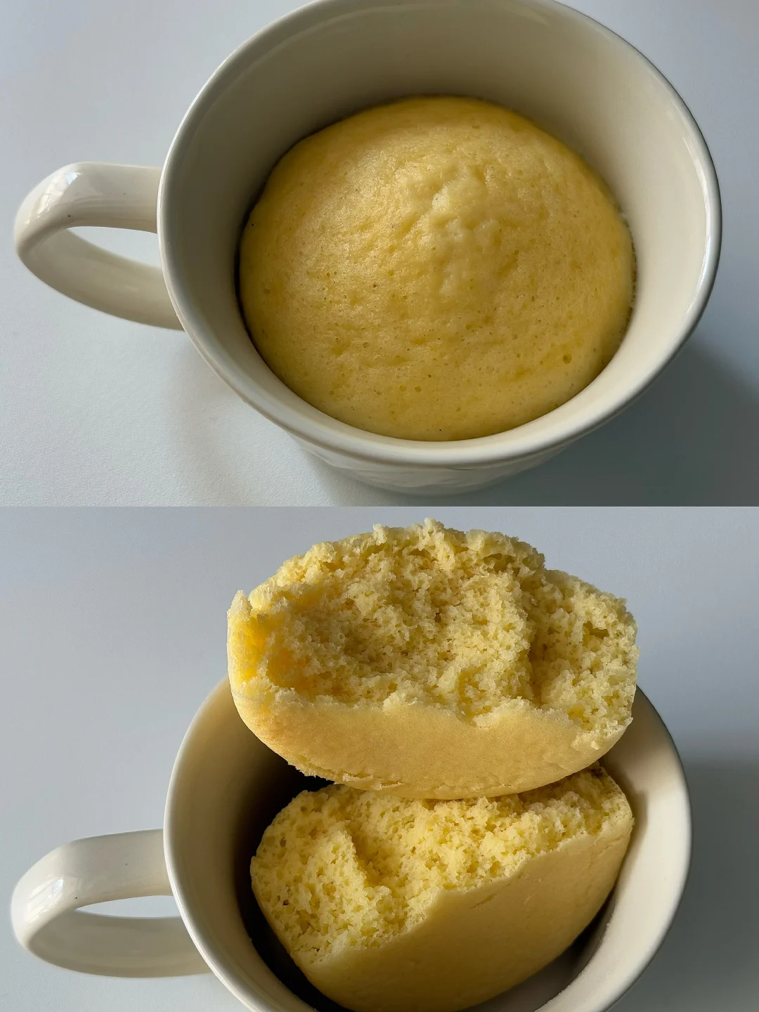 无油小杯子蒸蛋糕，不需打发不需烤箱炸锅