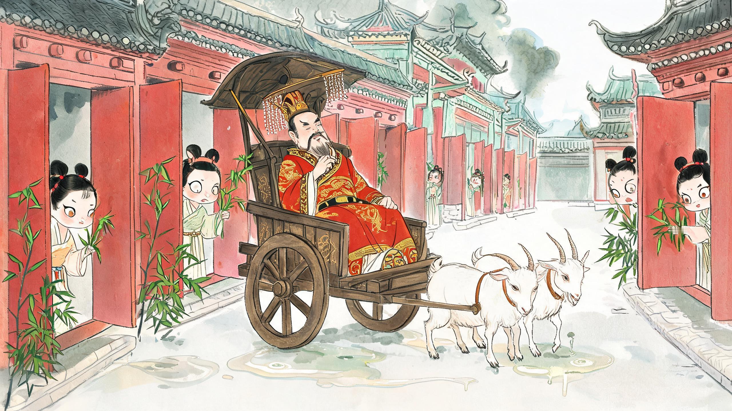 近万嫔妃等他选，皇帝选择困难靠羊选妃，你猜停在哪，真相太离谱

公元280年，司马炎灭了东吴，一统天下。人生巅峰？恰恰相反，真正的烦恼才刚开始。

灭吴之后，他把吴国后宫几千宫女全部收入。加上原有的，后宫将近一万人。

你没看错，近万。

一到晚上，司马炎就犯愁。一万个等他的人，去哪？

这就好比你