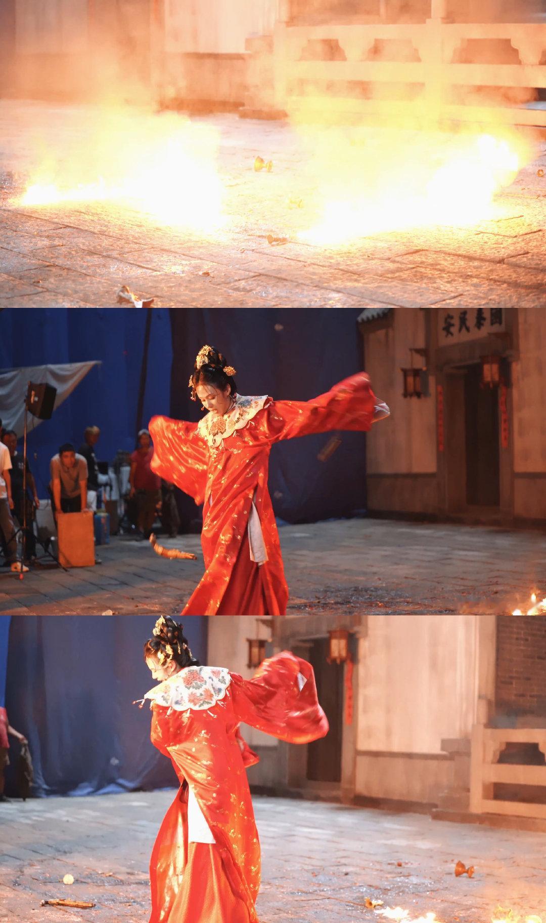#杜翠雀火场花絮比正片还吓人##剧综嘴替请开麦##微博视界大会#剧综嘴替前来点评，杜翠雀火场花絮氛围感拉满，原生实景带来的紧张感，没有经过镜头修饰，比正片还要吓人。#郑合惠子[超话]# ​
