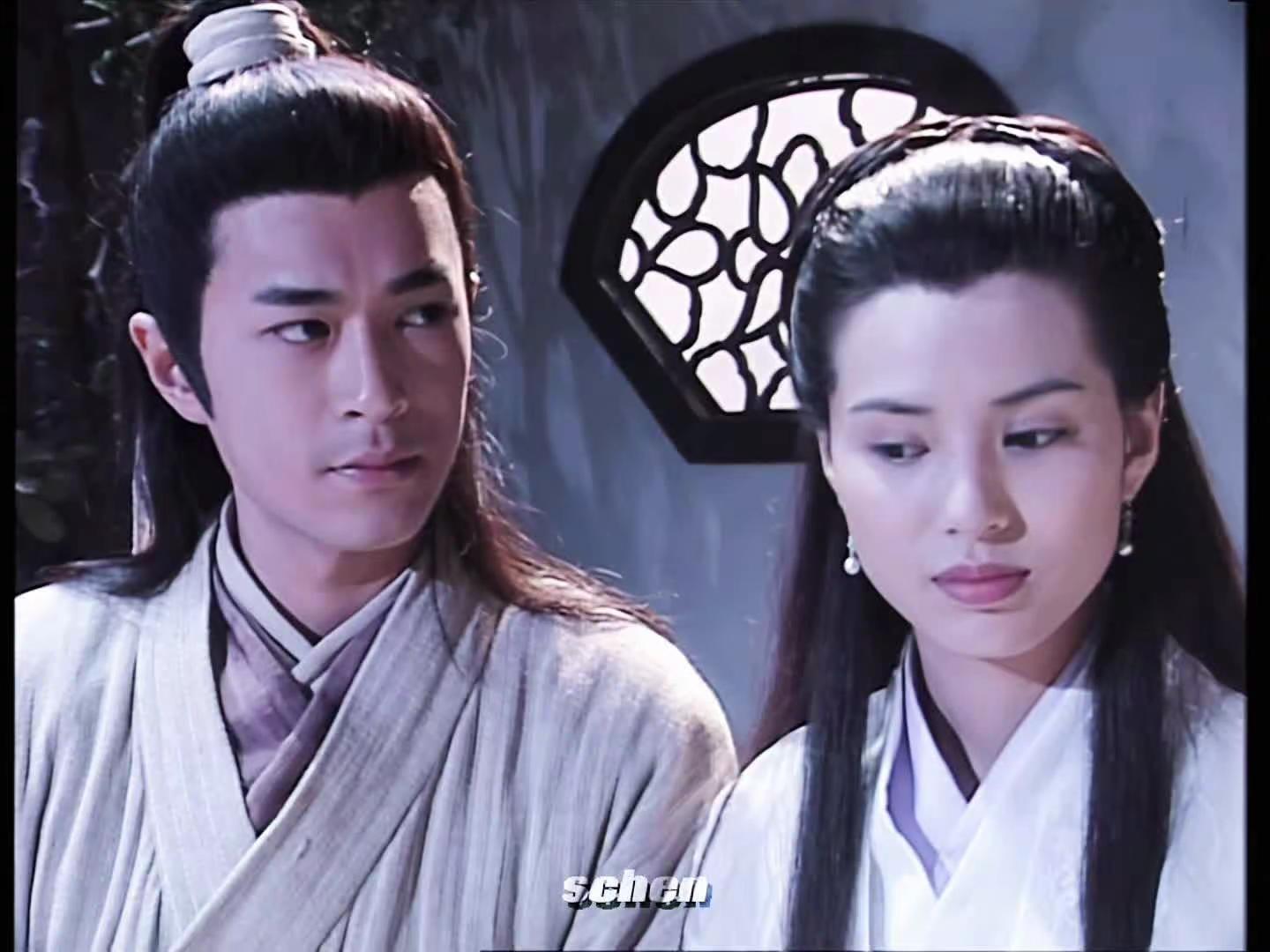 这个对视太甜了！ 神雕侠侣古天乐版 杨过小龙女杨过小龙女