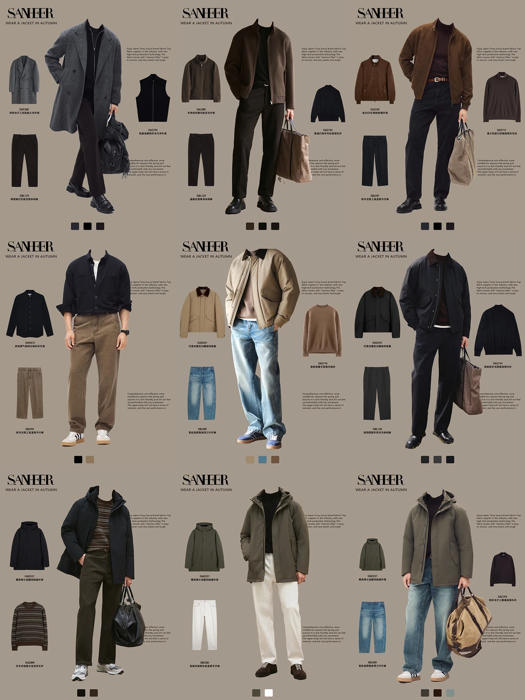 秋冬穿对 = 自带滤镜！男生穿搭公式直接拿