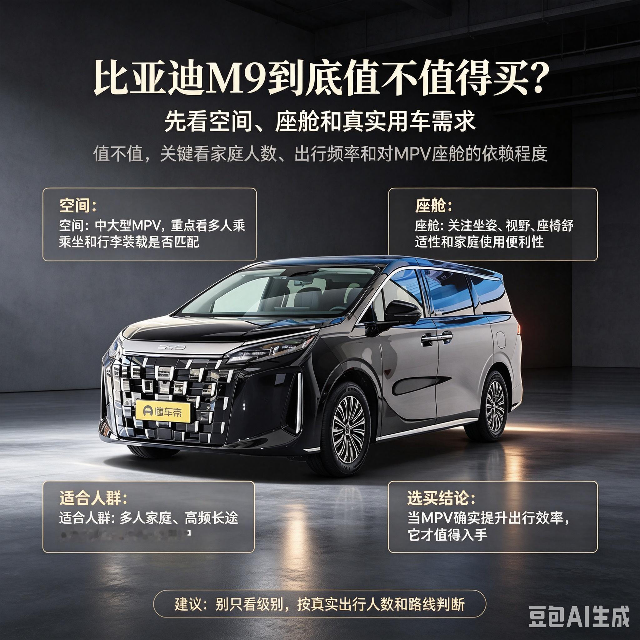 比亚迪M9到底值不值得买？