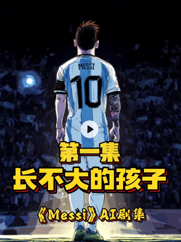《Messi》AI剧集，第1集，长不大的孩子。