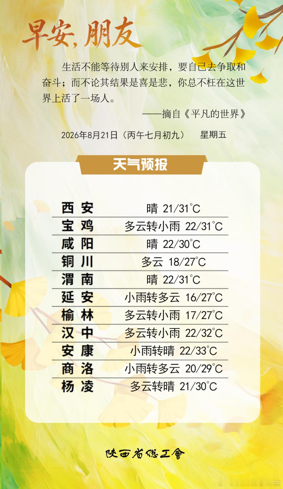 🌞早安，秦小工们！为您带来热乎的《新闻早餐》☕一文掌握新鲜事，速关蹲更✅#早安##早安[超话]#
【今日关注】：【#80后90后00后！最新退休时间来了#】【#收藏！国家级自驾游路线重磅上新#】【#事关每个人看病报销，医保“十五五”规划发布！#】
详情请戳👉🏻  ​