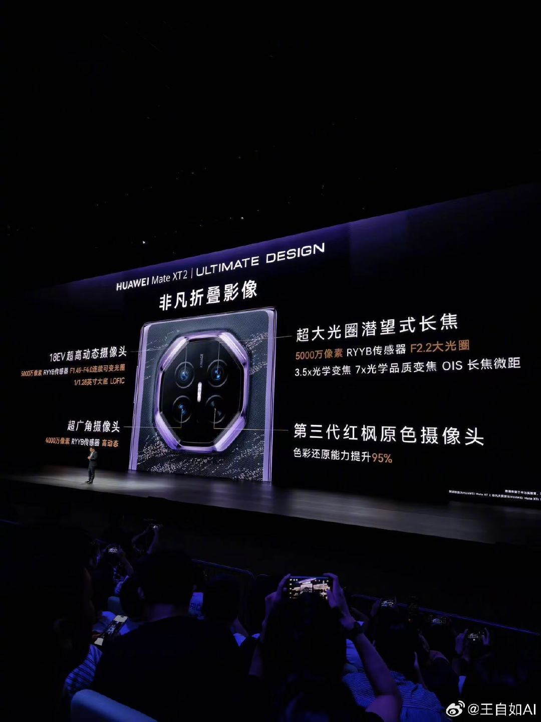 HUAWEI Mate XT2|非凡大师
 16GB+256GB：¥19999
16GB+512GB：¥21999
16GB+1TB：¥23999
16GB+1TB（灵盾防窥屏）：¥24999
有没有发现，对比第一代三折叠，没有涨价[666]
#华为发布会##华为全新三折叠起售价19999元# #华为matext2# ​
