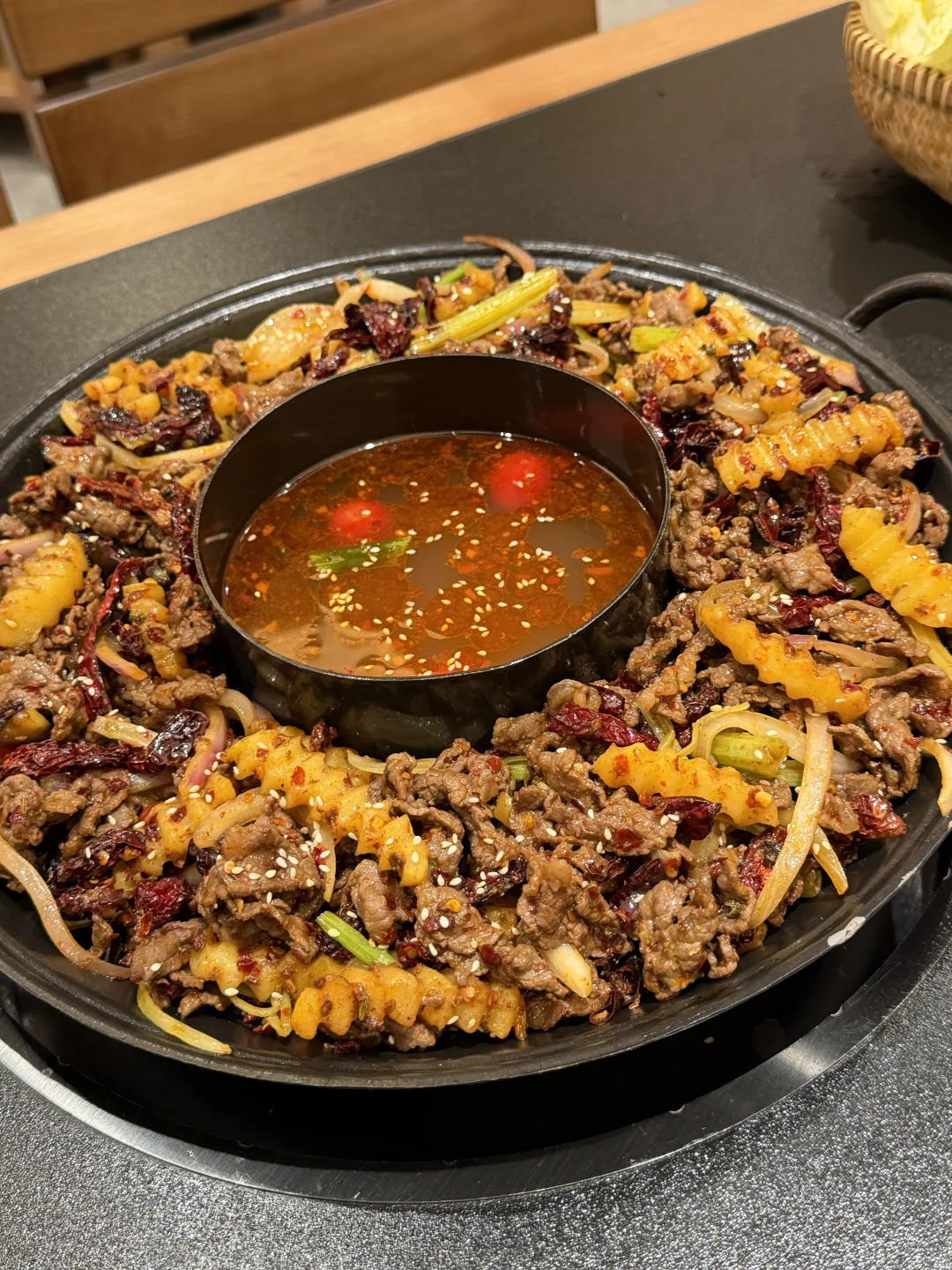 福田ttttop1好吃干锅牛肉！！！！