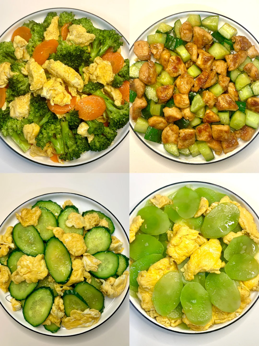 一周不重样减脂餐！低卡低脂还巨好吃！！