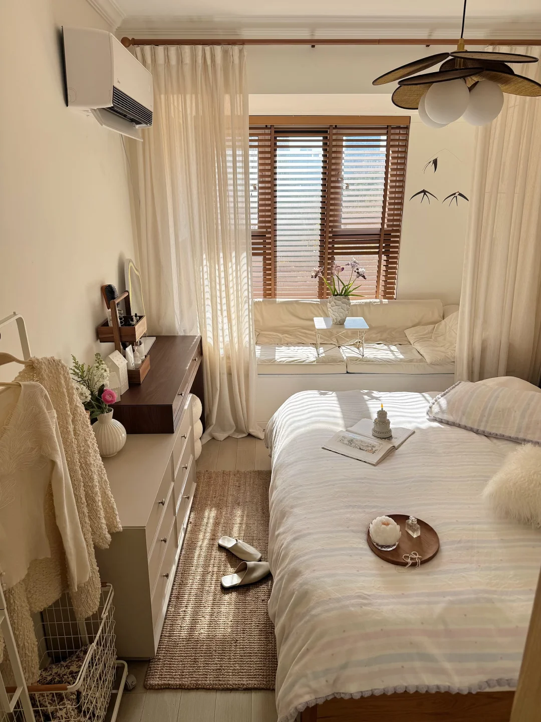 10㎡小卧室这样布置，好看舒适到不想出门😆