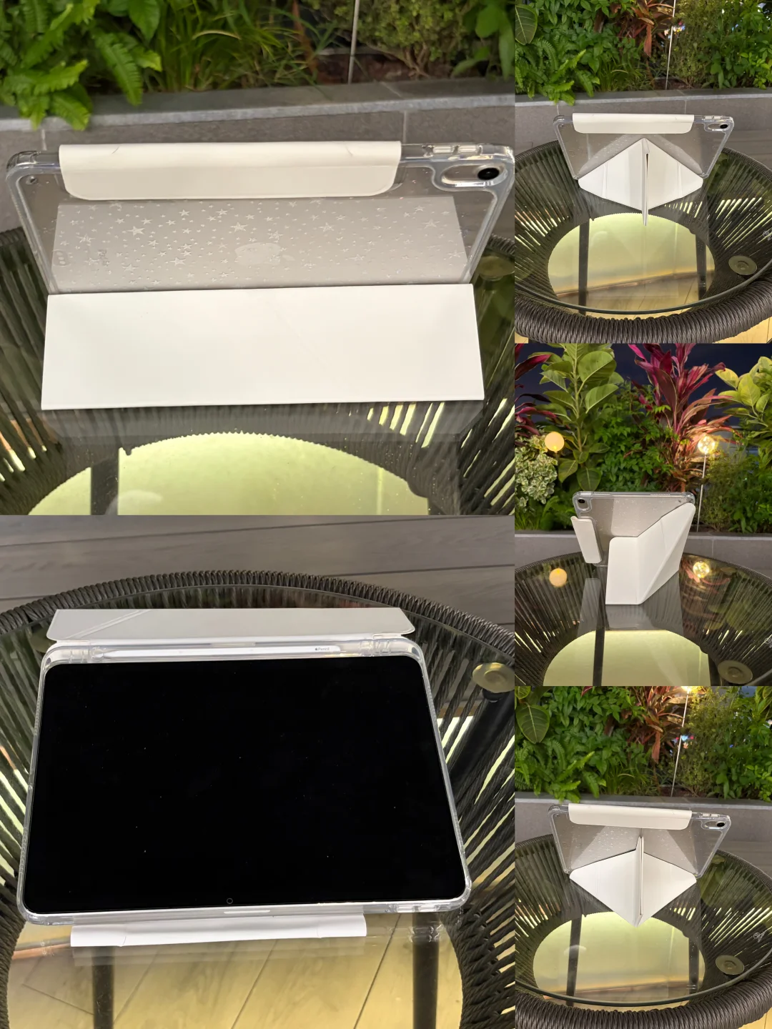 iPad左笔槽五种支撑角度