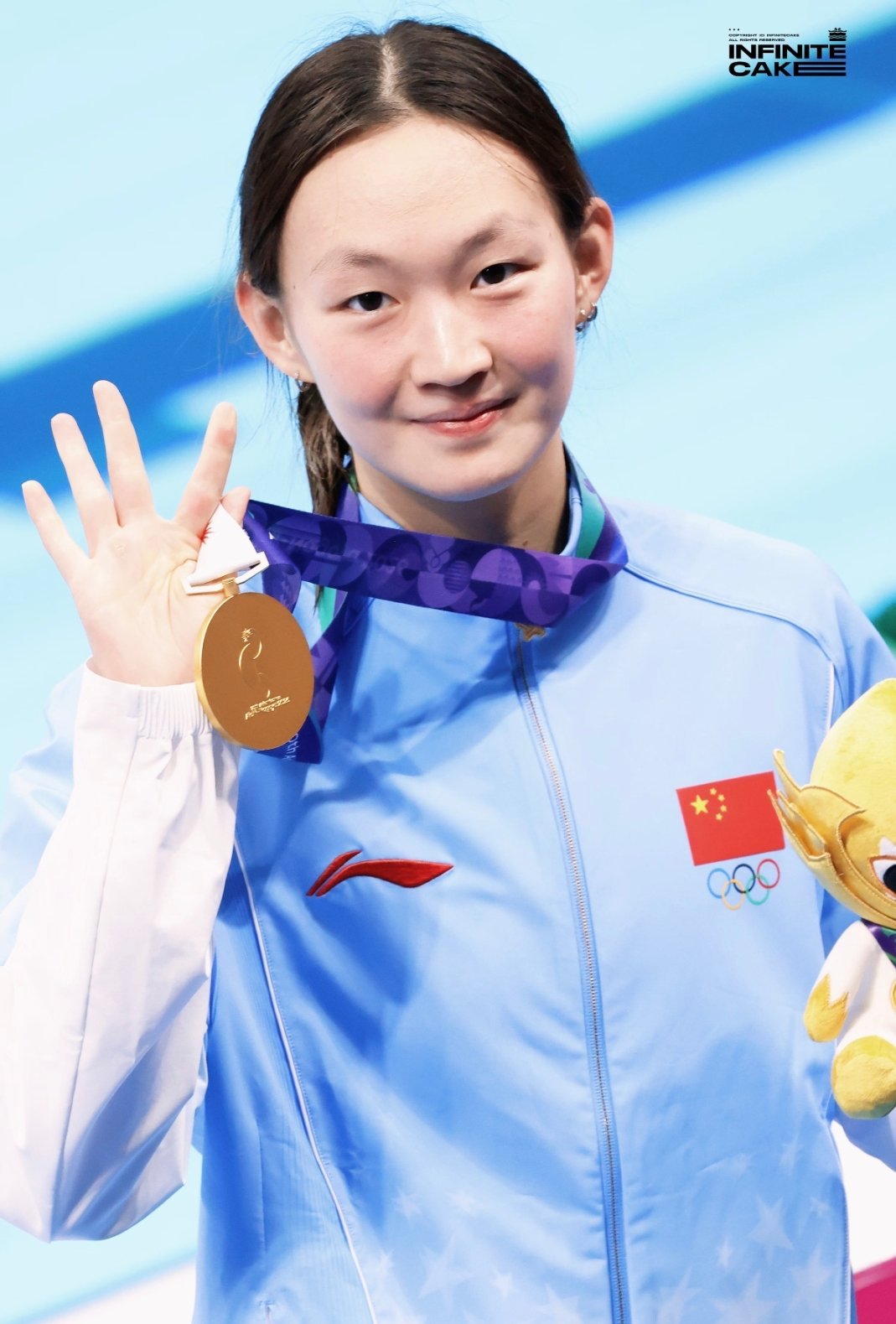 李冰洁｜女子长距离自由泳天才少女，400/800米自由泳亚洲顶尖，多次战胜世界名将莱德基 ​