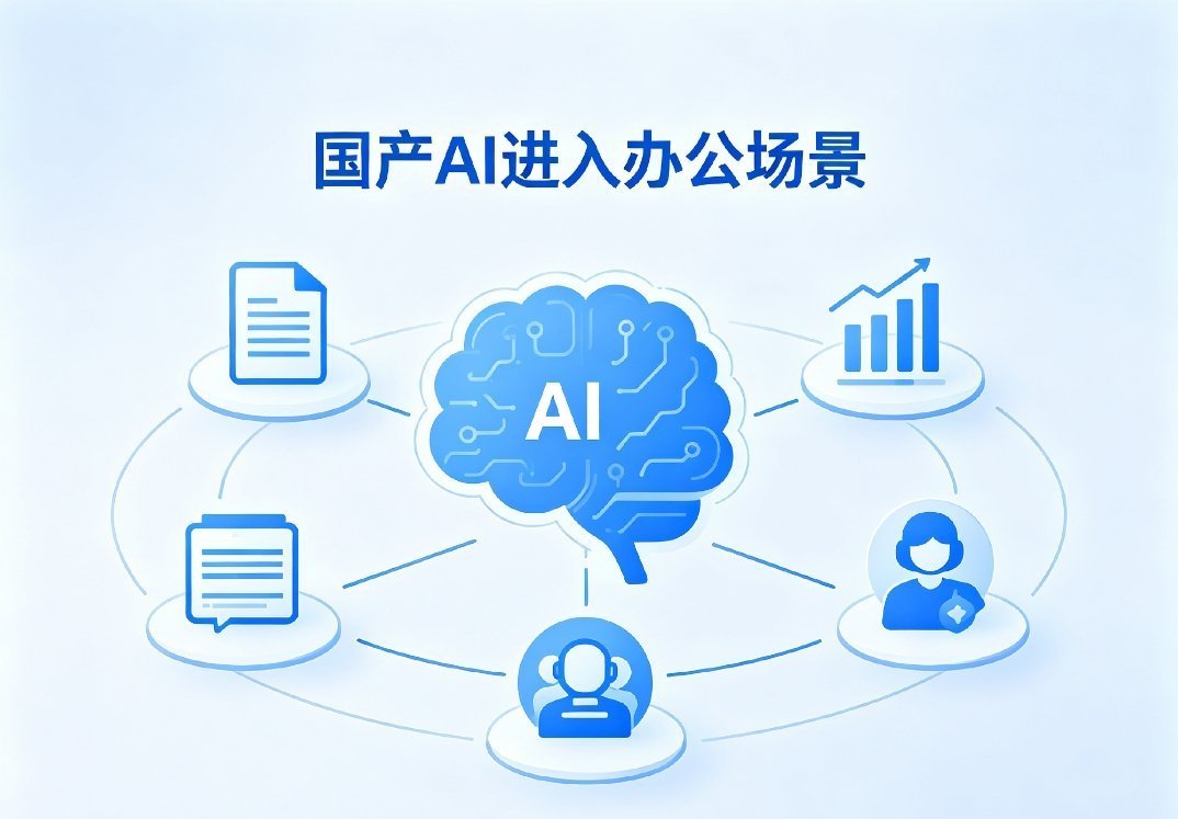 #企业AI办公进入爆发期# 现在企业AI办公真的迎来爆发阶段，国产AI在词元优化上实现突破，直接降低了企业使用大模型的算力成本。从写方案、整理报表到数据分析，AI慢慢变成职场标配。成本门槛不断降低，不管是大企业还是初创团队，都能轻松用上高效的智能工具，数字化办公的时代真的来了。 ​