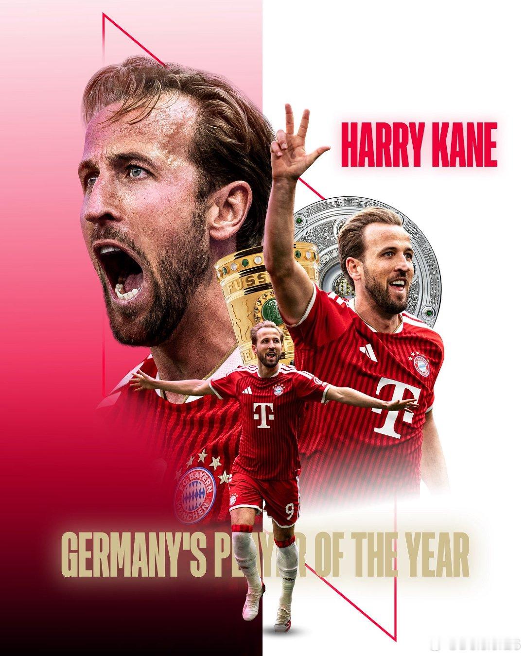 🏆 𝙁𝙊𝙊𝙏𝘽𝘼𝙇𝙇𝙀𝙍 𝙊𝙁 𝙏𝙃𝙀 𝙔𝙀𝘼𝙍 🏆

哈利·凱恩已被［踢球者］雜誌評選為德國2025/26年度最佳足球運動員 👏❤️🤍🏴󠁧󠁢󠁥󠁮󠁧󠁿 ​
