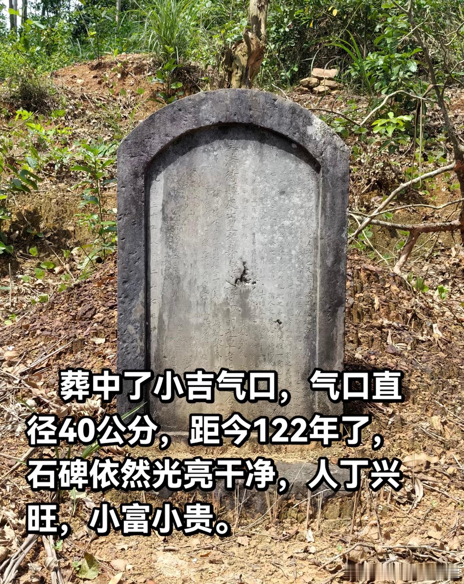 观坟碑、墙脚的颜色，是可察查地气的吉凶。气从地出，物为气所依；时间长了，此物必成为地气反射的载体。标准的吉气：金黄、浅赭黄、温润土锈斑。年代越久、黄锈均匀温润。这是地气平和生发，主后人财运稳、人丁安康。淡紫、浅青亮苔：紫色主功名贵气；鲜青苔藓均匀铺满、不发黑渗水，代表龙气绵长，家运平顺。如果石材干爽、不渗水、无霉斑，光泽柔和，日晒后温润不刺眼，这个也是吉利的表现。凶煞之气：色灰黑、墨绿厚霉、湿滑渗水痕。这些都存在着阴寒的死气、病气；这会导致主家人慢性病、体弱。暗红、赤褐污痕也是凶的，主血光、口舌官非、意外损伤。惨白石面、大片白碱渗出，属于气散不聚，主破财、人丁凋零。