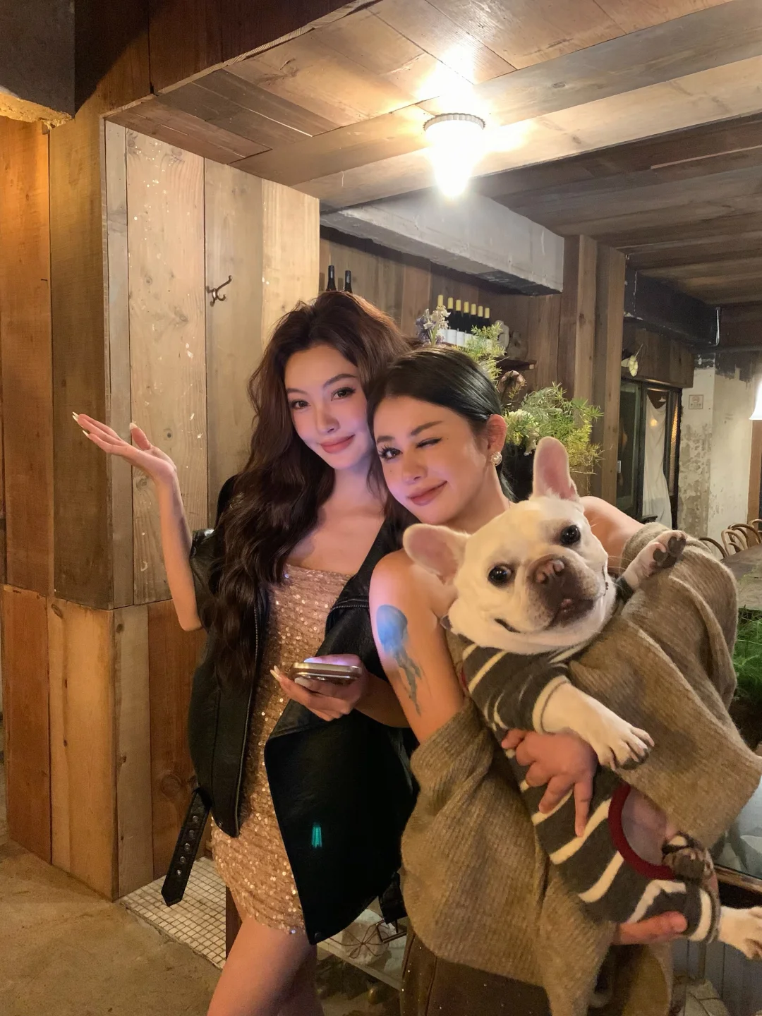 和闺蜜的年前约会🐶