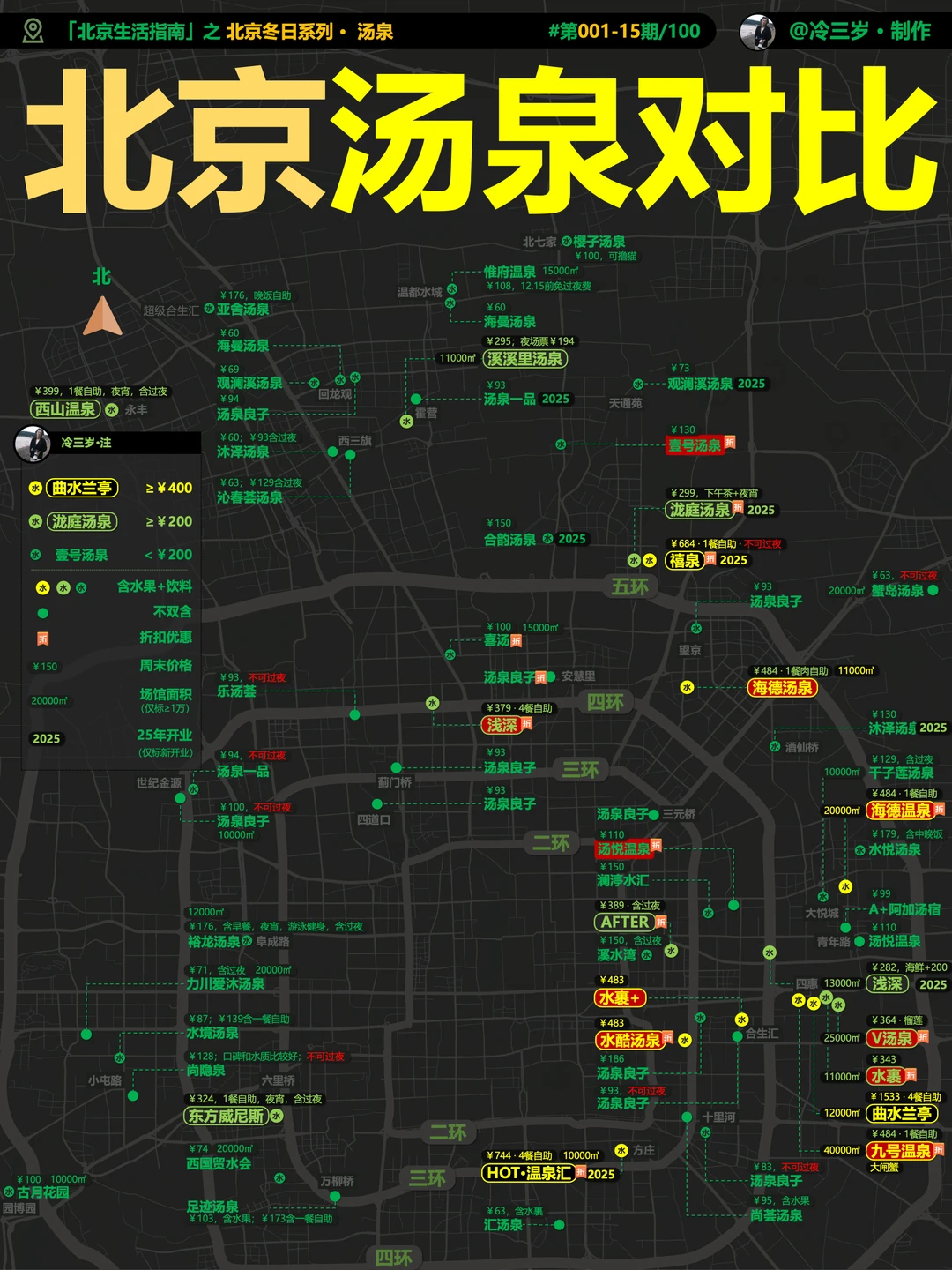 汤泉对比，北京跨年怎么选出高性价比